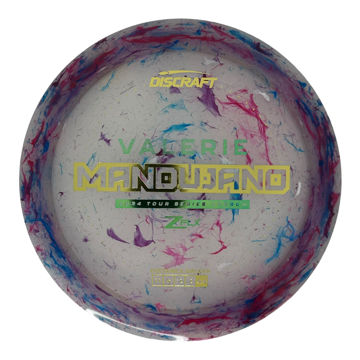Discraft Jawbreaker Z FLX Scorch - Valerie Mandujano TS (2024 Discraft Jawbreaker Z FLX Scorch - Valerie Mandujano TS (2024