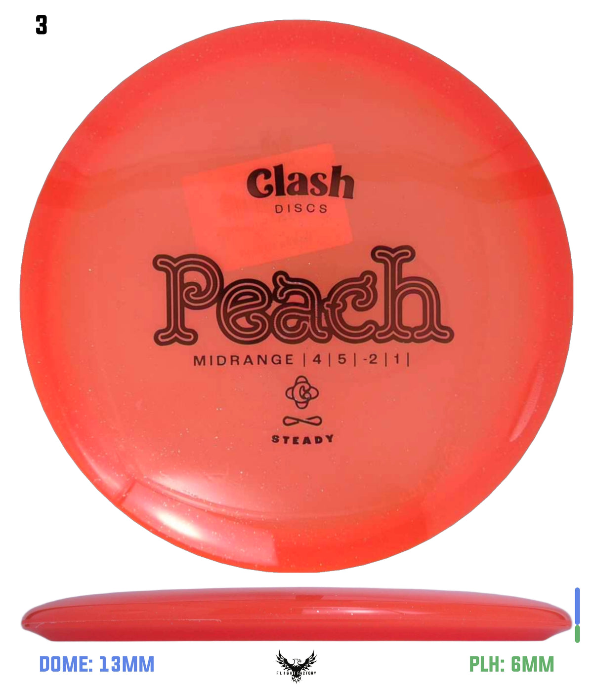 Clash Discs Steady Peach