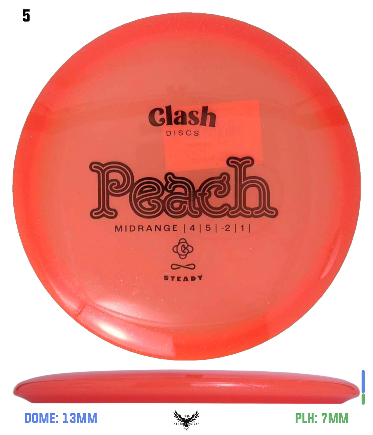 Clash Discs Steady Peach