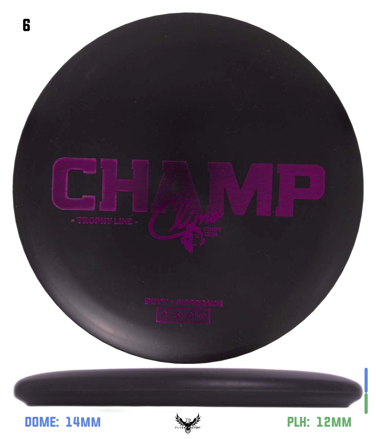 Climo Disc Golf Trophy Line Champ - First Run
