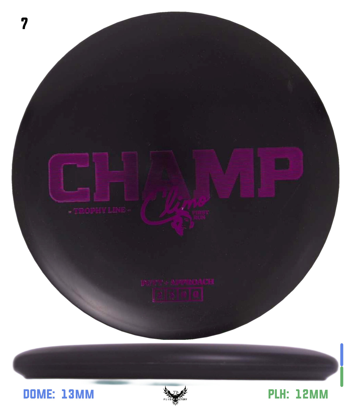 Climo Disc Golf Trophy Line Champ - First Run