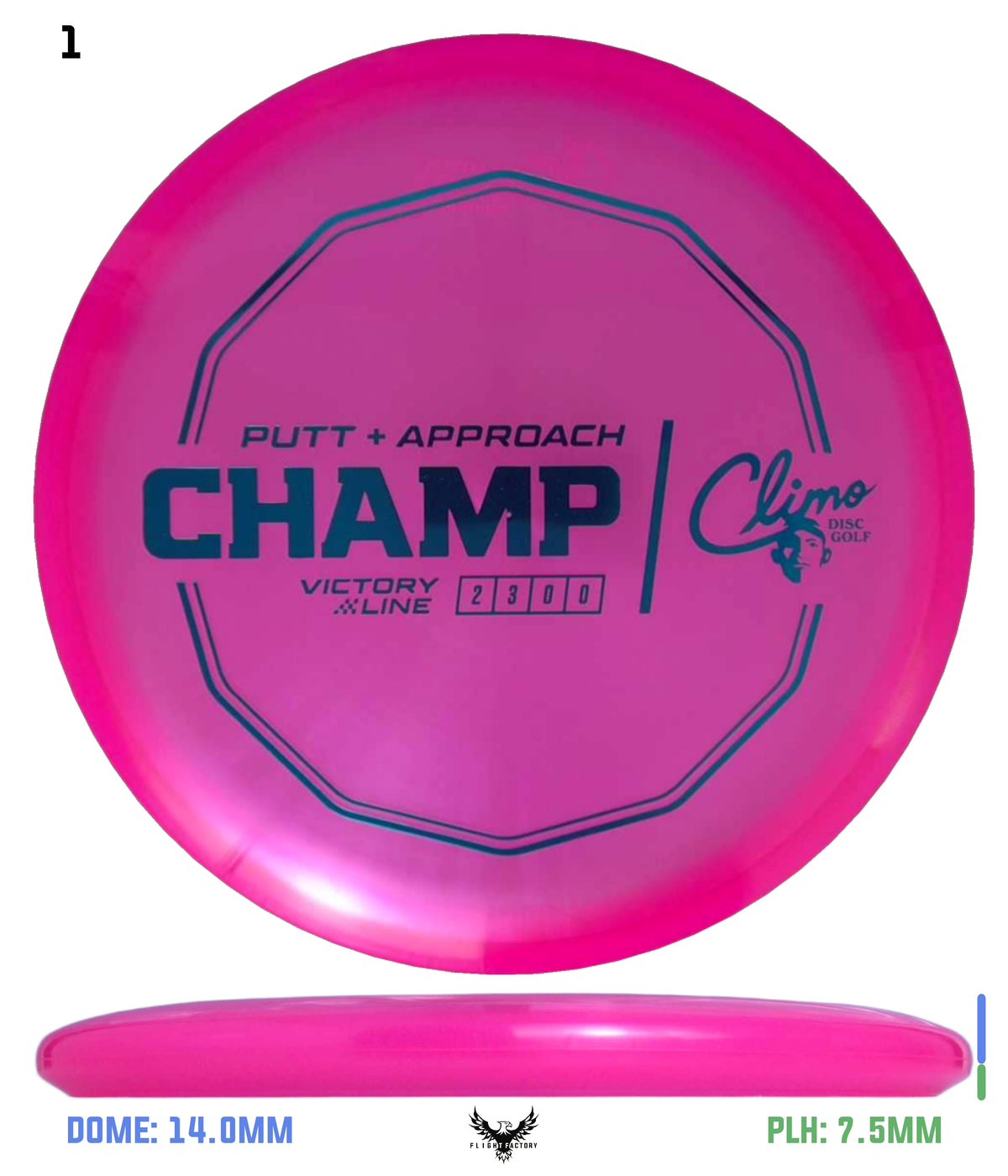 Climo Disc Golf Victory Line Champ