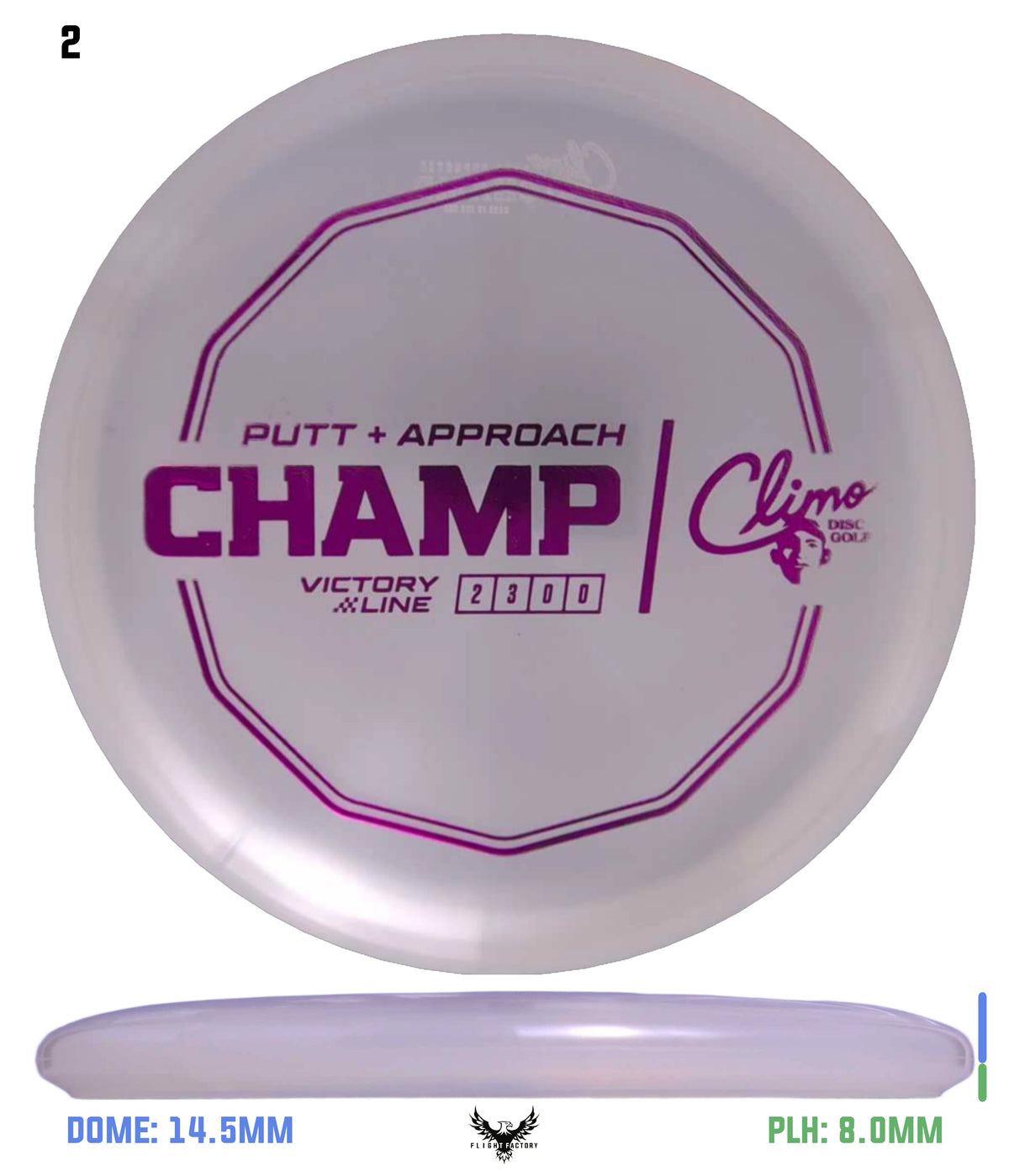Climo Disc Golf Victory Line Champ