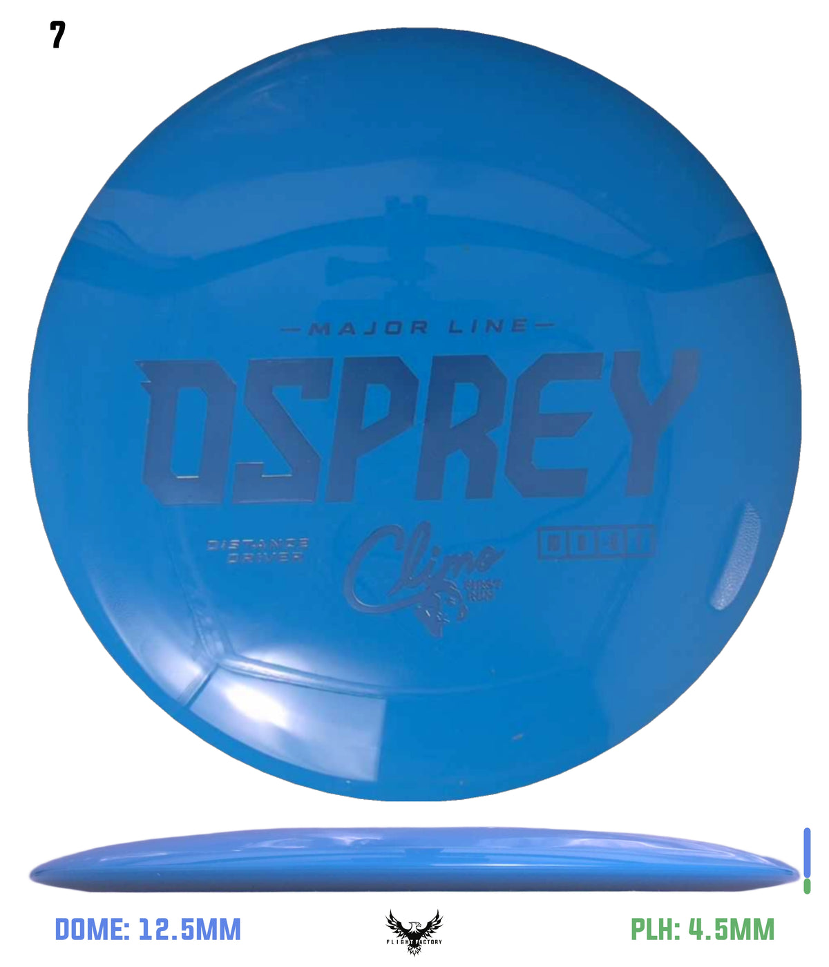 Climo Disc Golf Major Line Osprey - First Run