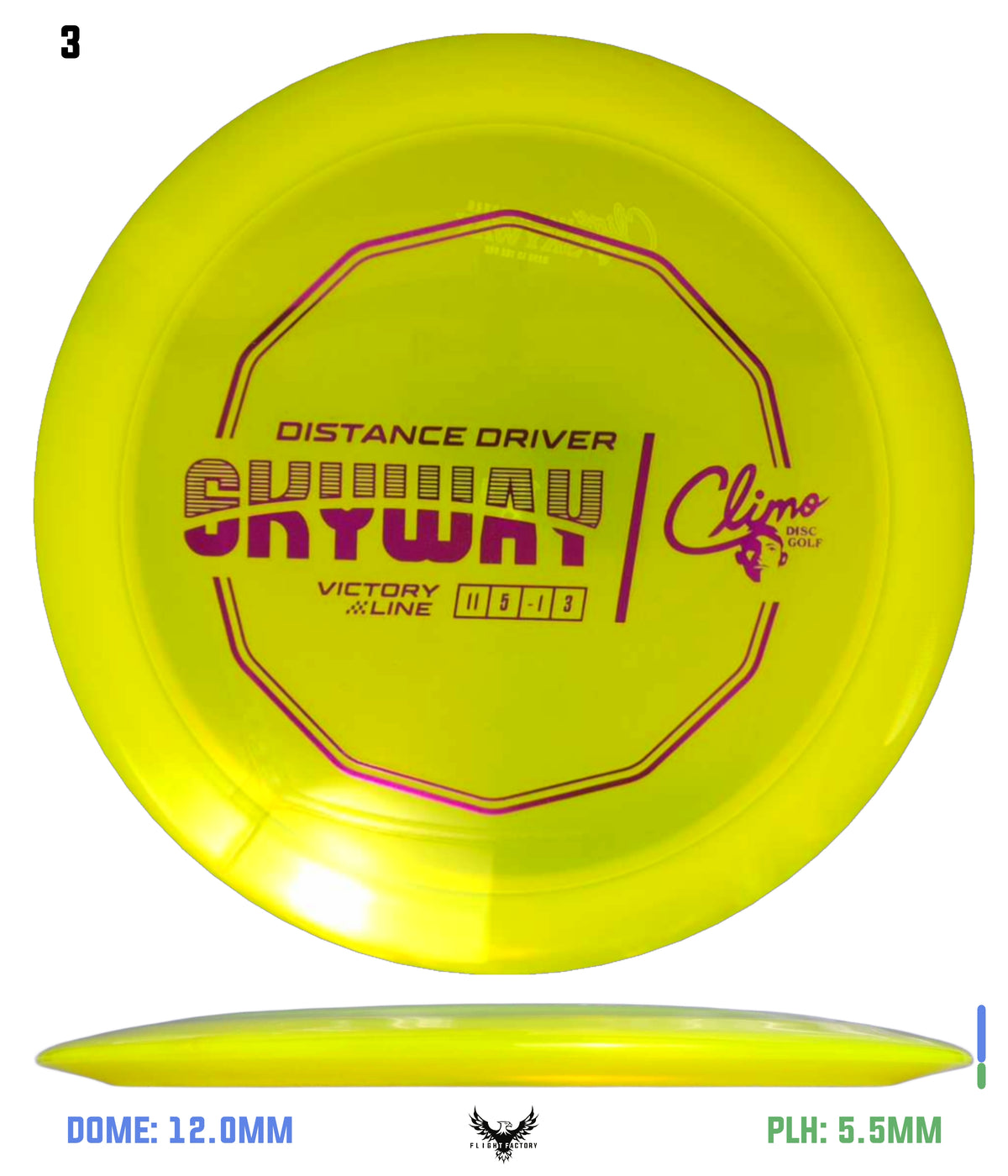 Climo Disc Golf Victory Line Skyway