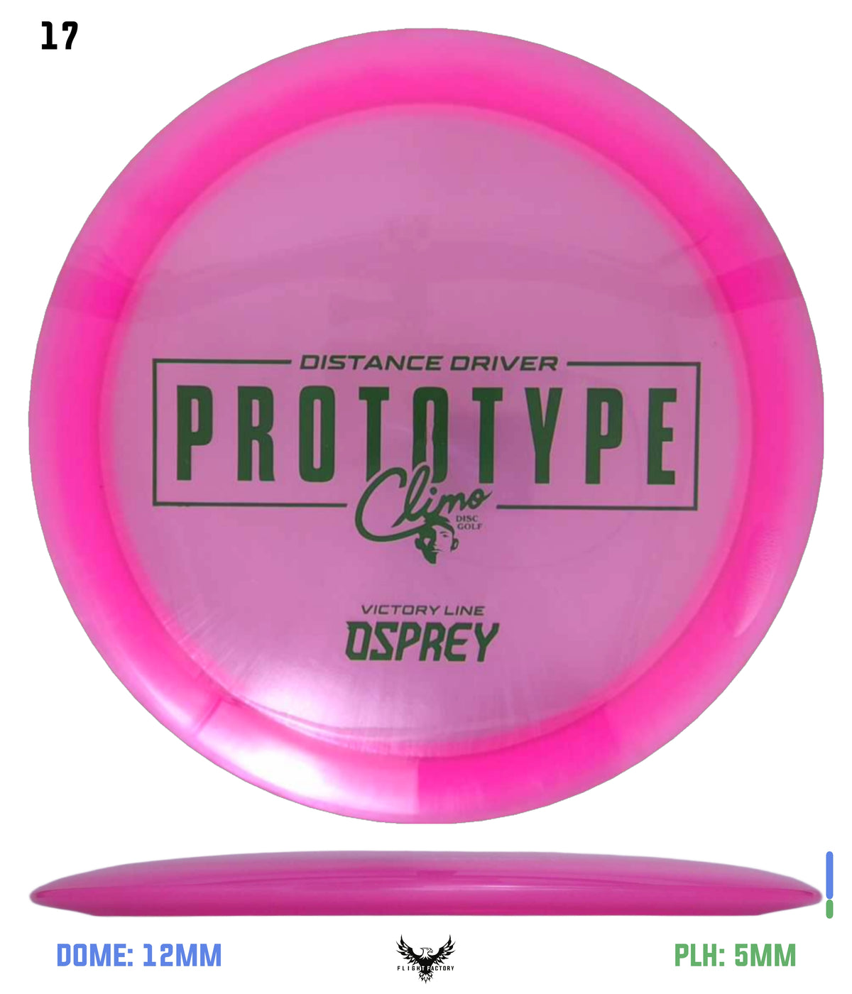 Climo Disc Golf Victory Line Osprey - Prototype