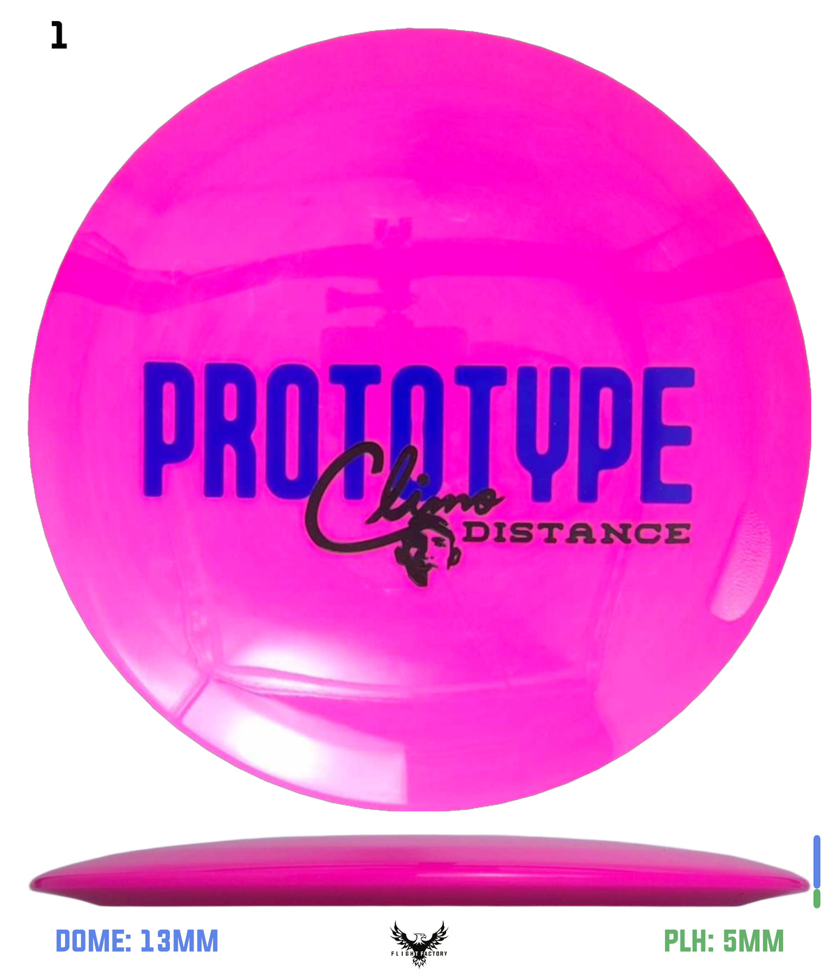 Climo Disc Golf Major Line Skyway - Prototype