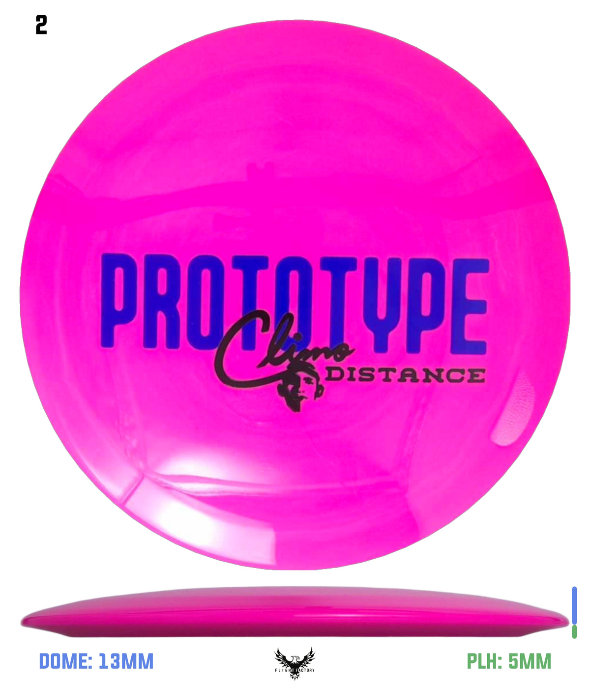 Climo Disc Golf Major Line Skyway - Prototype