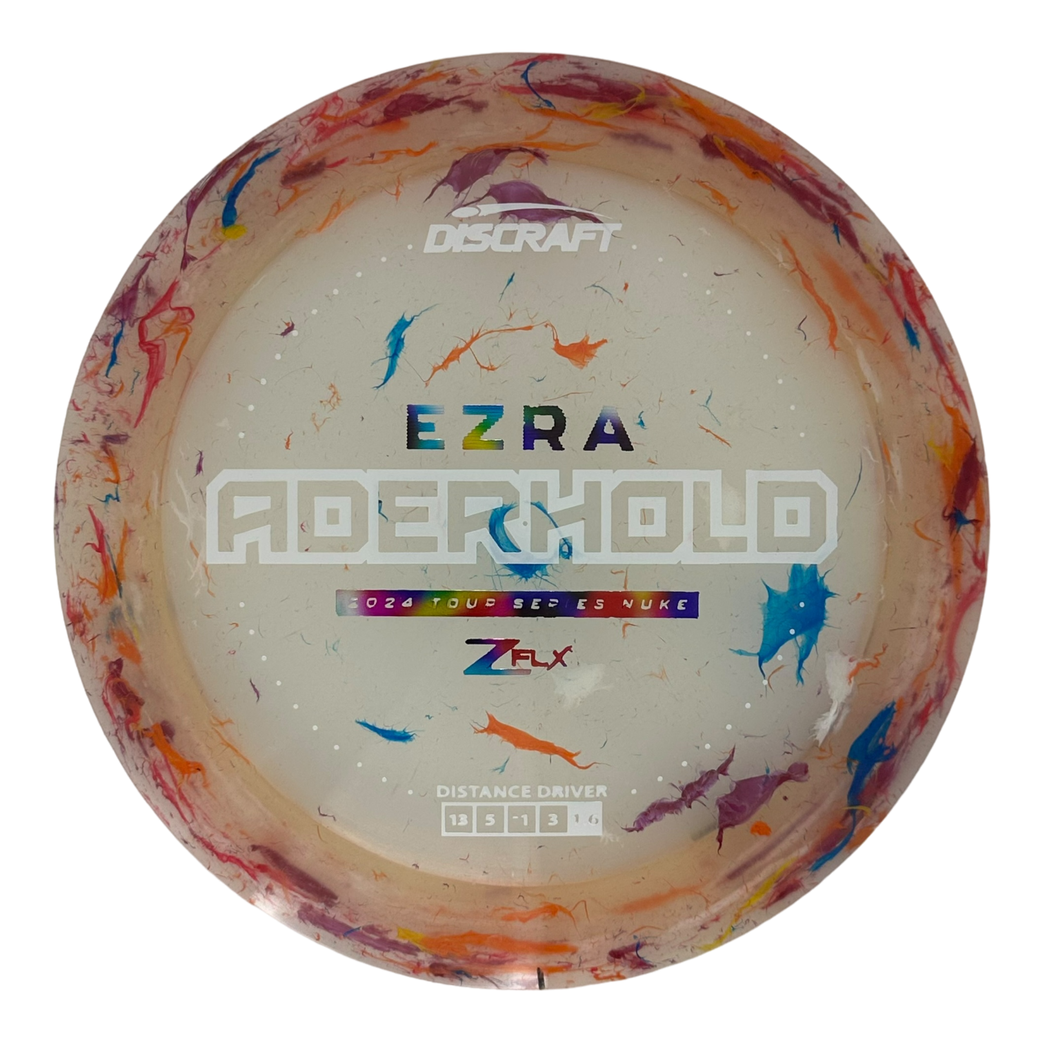 Discraft Jawbreaker Z FLX Nuke - Ezra Aderhold TS (2024) - Flight 