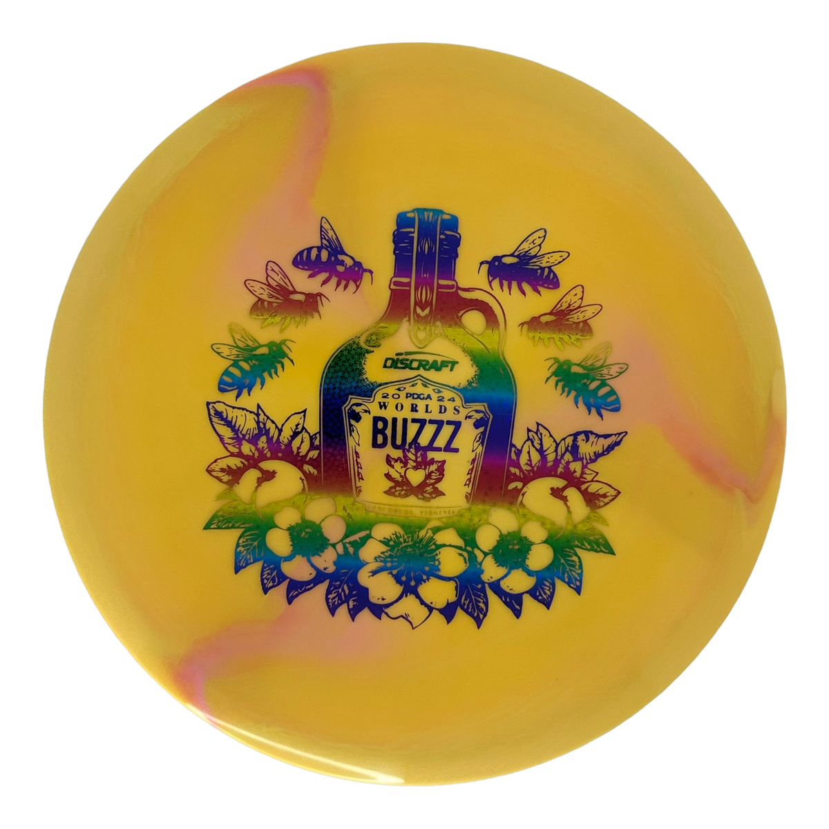 Discraft ESP Swirl Buzzz - 2024 PDGA Pro Worlds