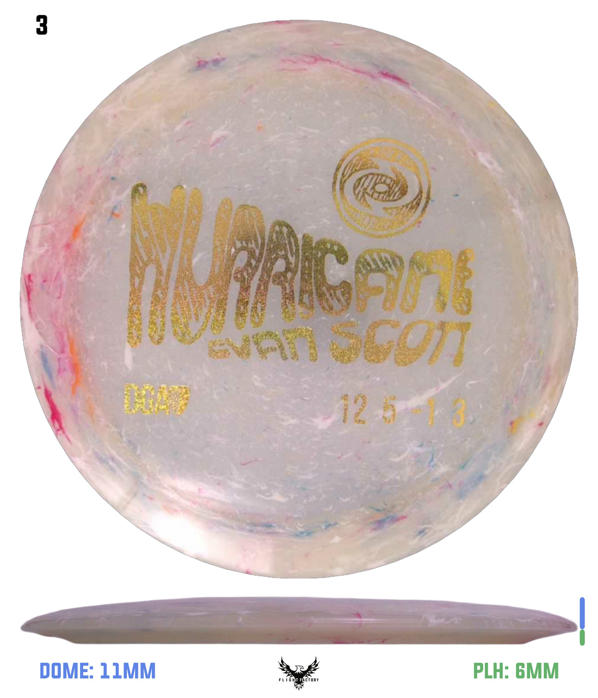 DGA 2025 Evan Scott Tour Series Granite Hurricane