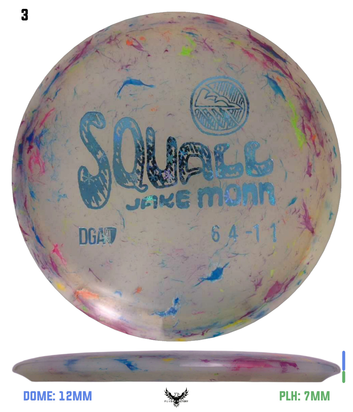 DGA 2025 Jake Monn Tour Series Granite Squall