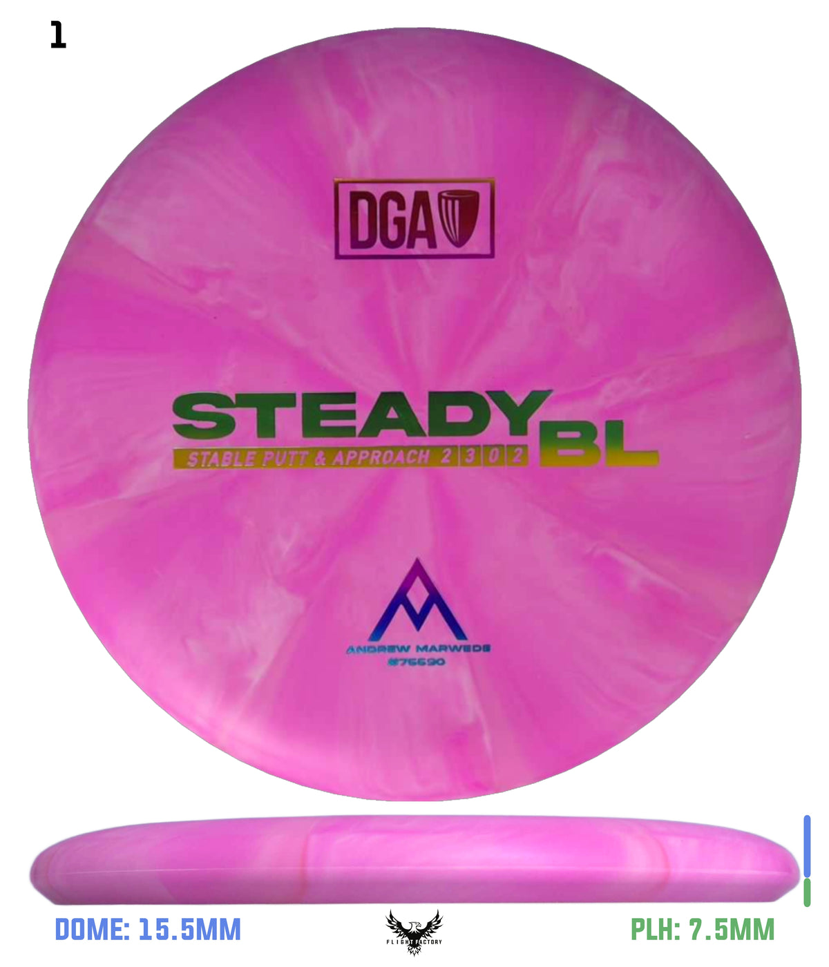 DGA Andrew Marwede Stone Swirl Steady BL