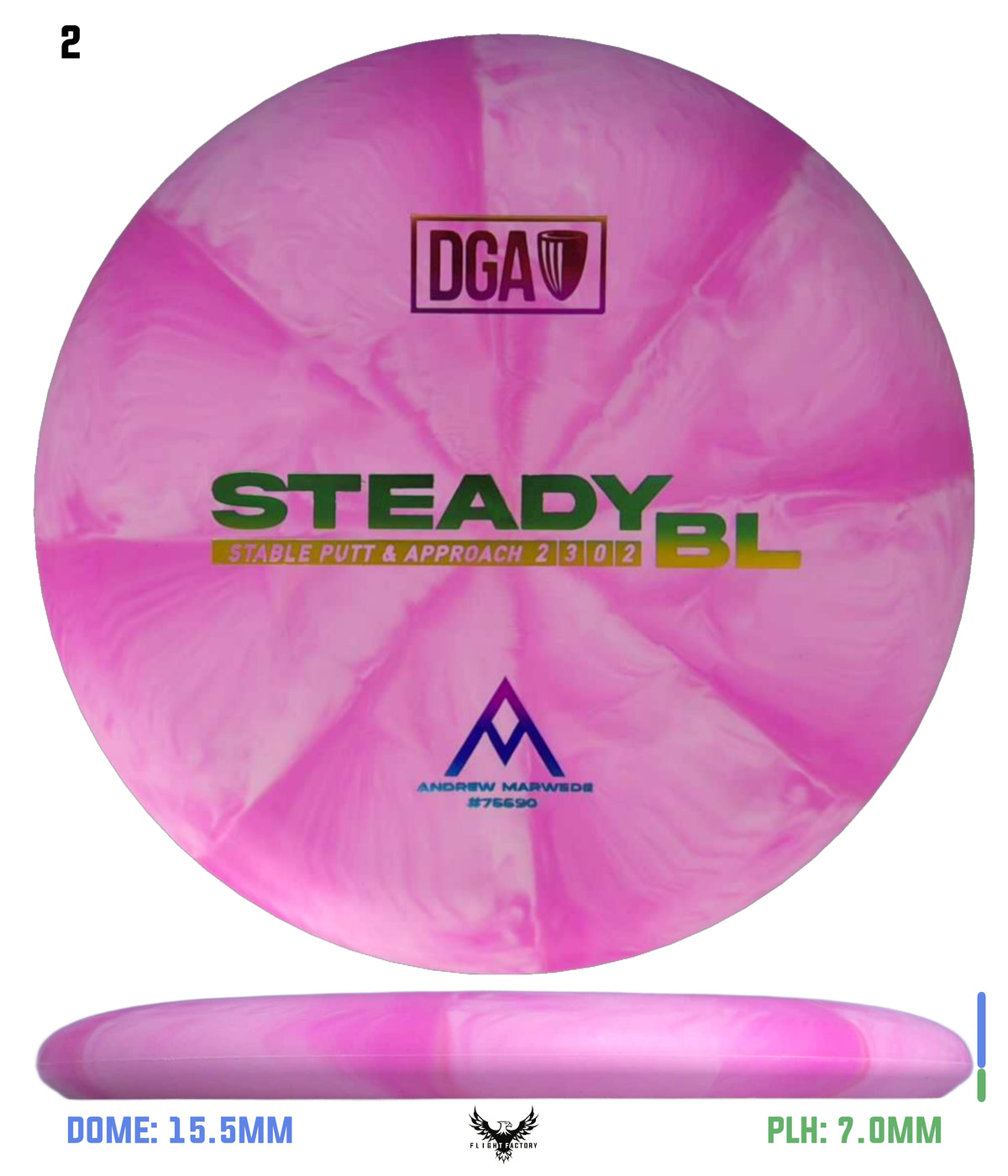 DGA Andrew Marwede Stone Swirl Steady BL