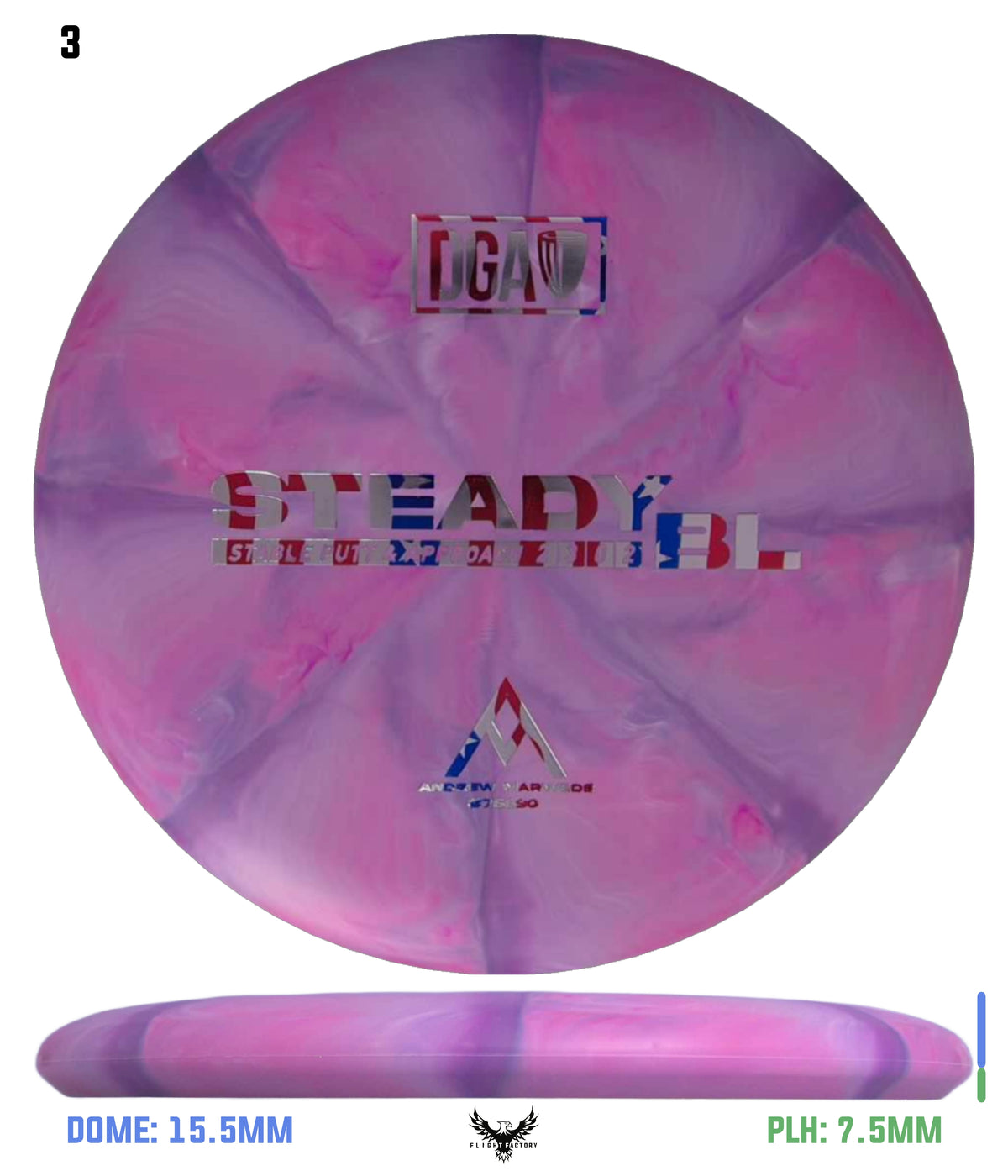 DGA Andrew Marwede Stone Swirl Steady BL