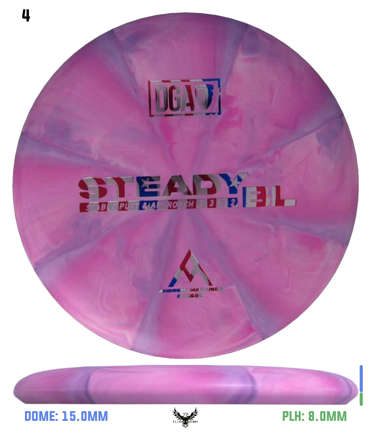 DGA Andrew Marwede Stone Swirl Steady BL