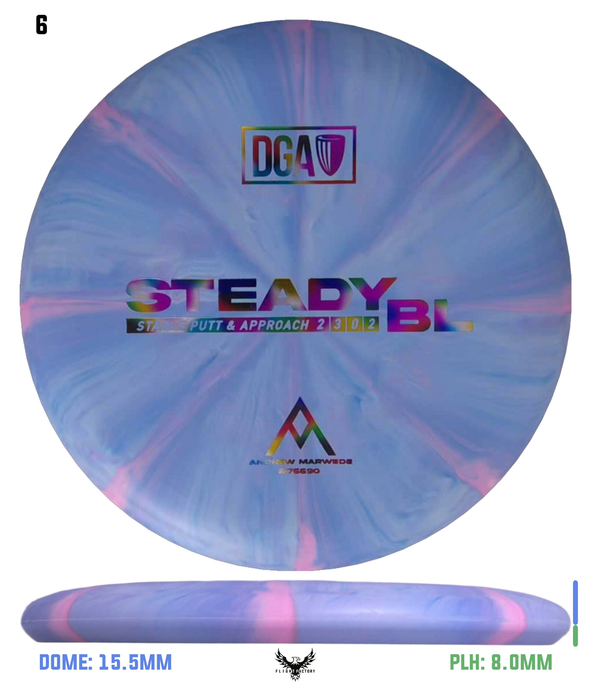 DGA Andrew Marwede Stone Swirl Steady BL