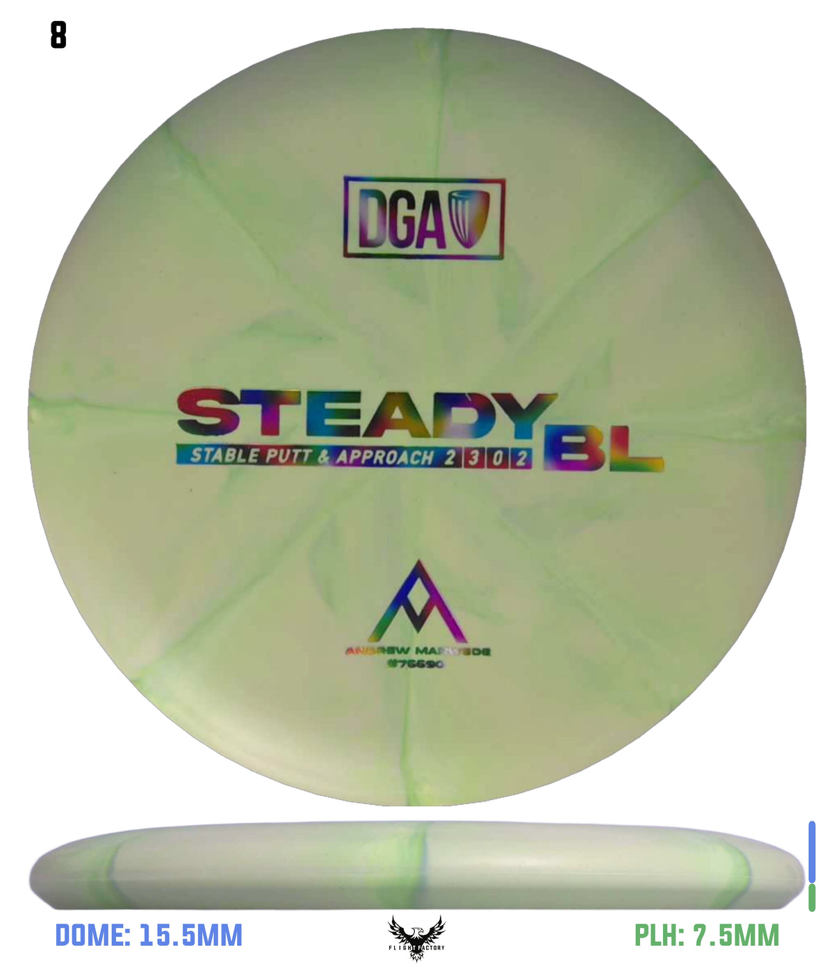 DGA Andrew Marwede Stone Swirl Steady BL