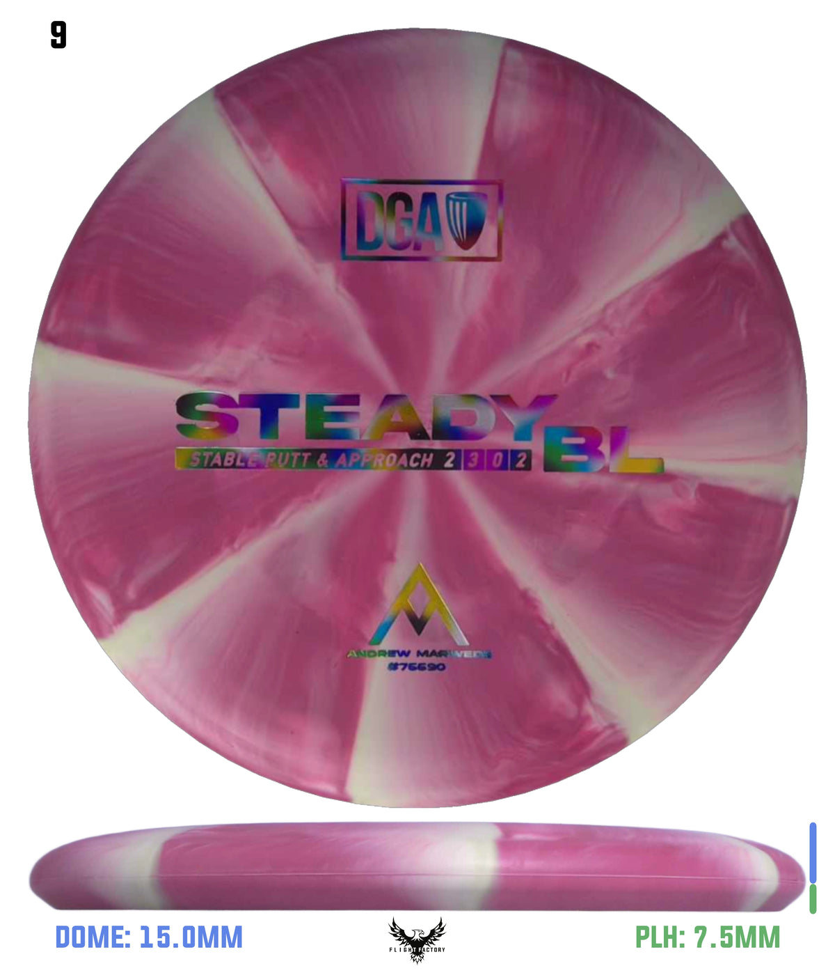 DGA Andrew Marwede Stone Swirl Steady BL