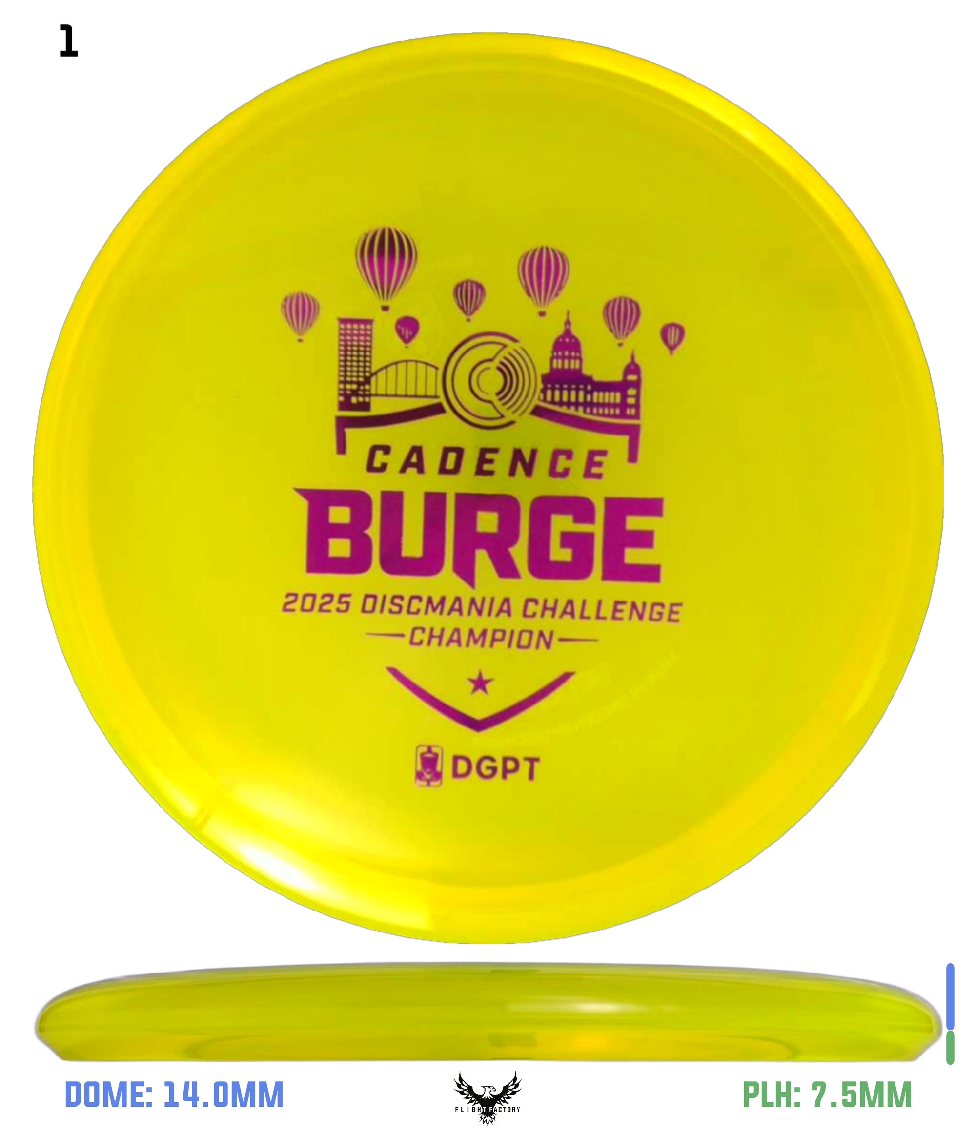 Discmania Cadence Burge Triumph Series C-Line Notion - (2025 Discmania Challenge)
