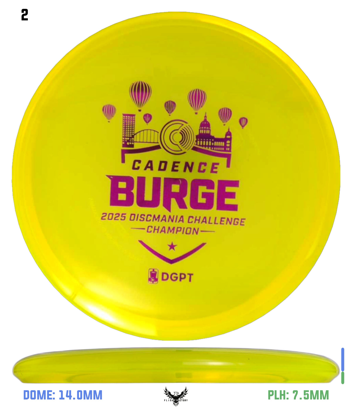 Discmania Cadence Burge Triumph Series C-Line Notion - (2025 Discmania Challenge)