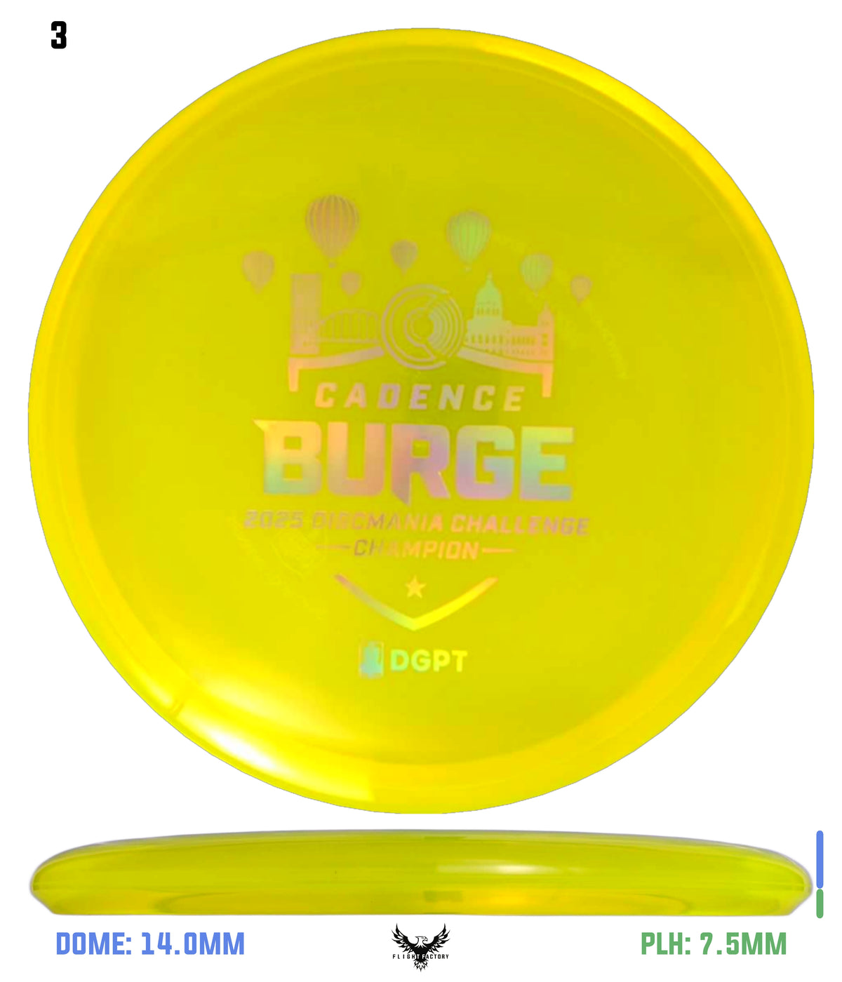 Discmania Cadence Burge Triumph Series C-Line Notion - (2025 Discmania Challenge)