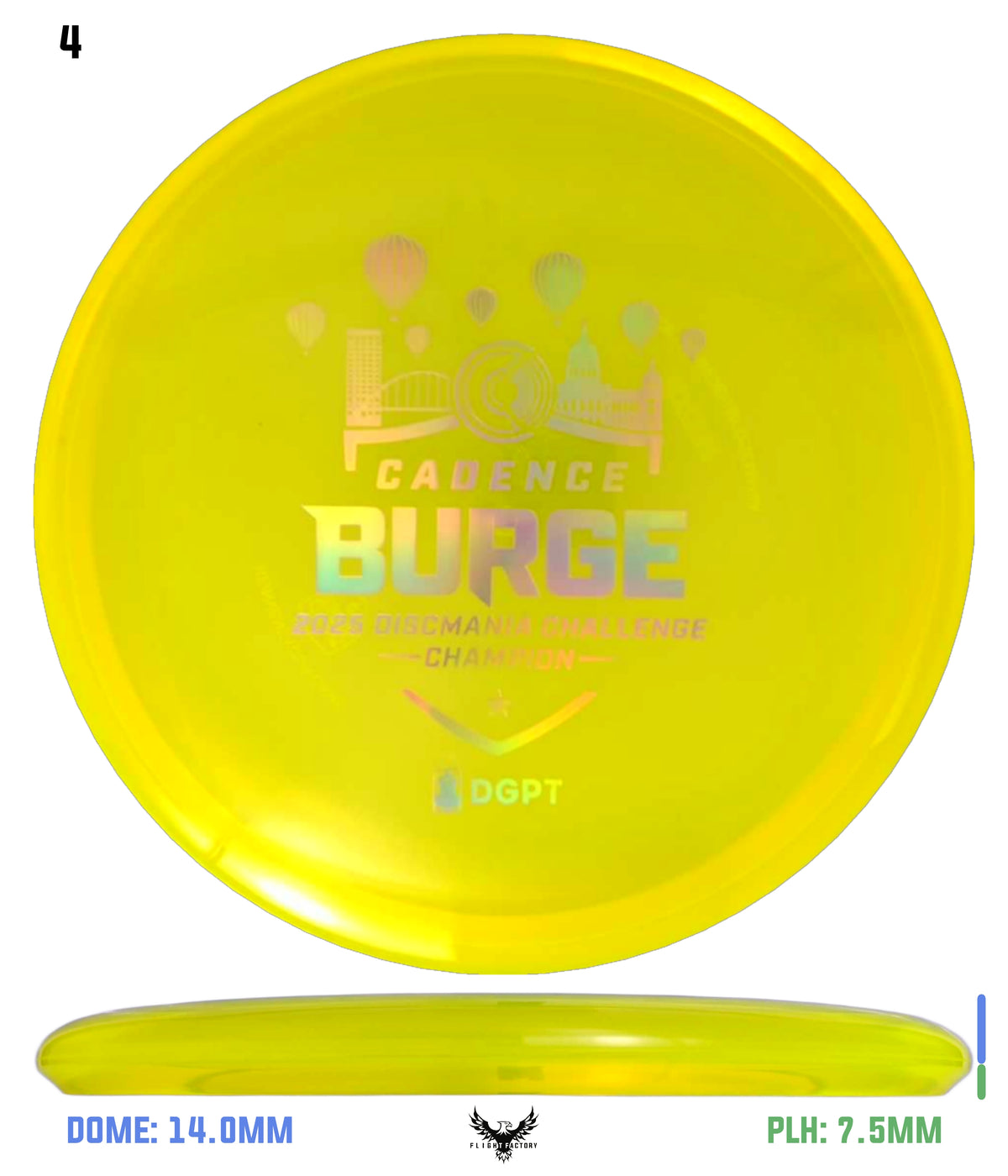 Discmania Cadence Burge Triumph Series C-Line Notion - (2025 Discmania Challenge)