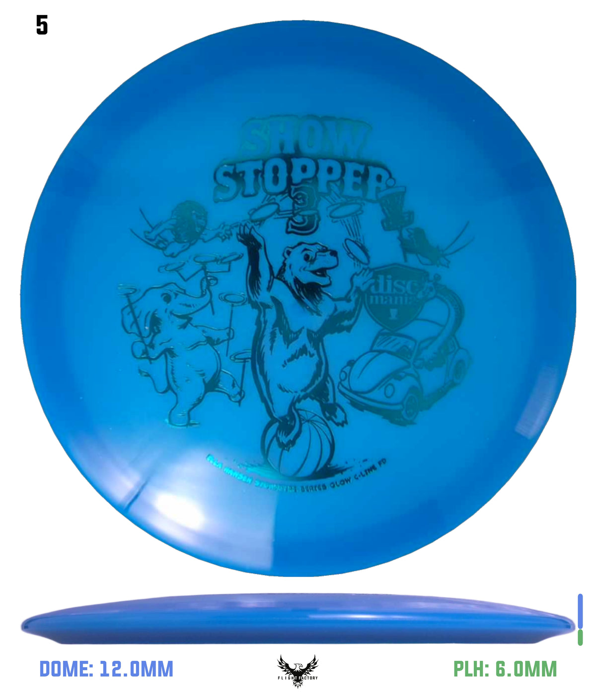 Discmania Show Stopper 3 Ella Hansen Signature Series Glow C-Line FD