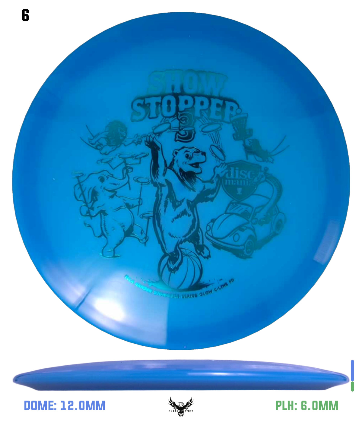 Discmania Show Stopper 3 Ella Hansen Signature Series Glow C-Line FD