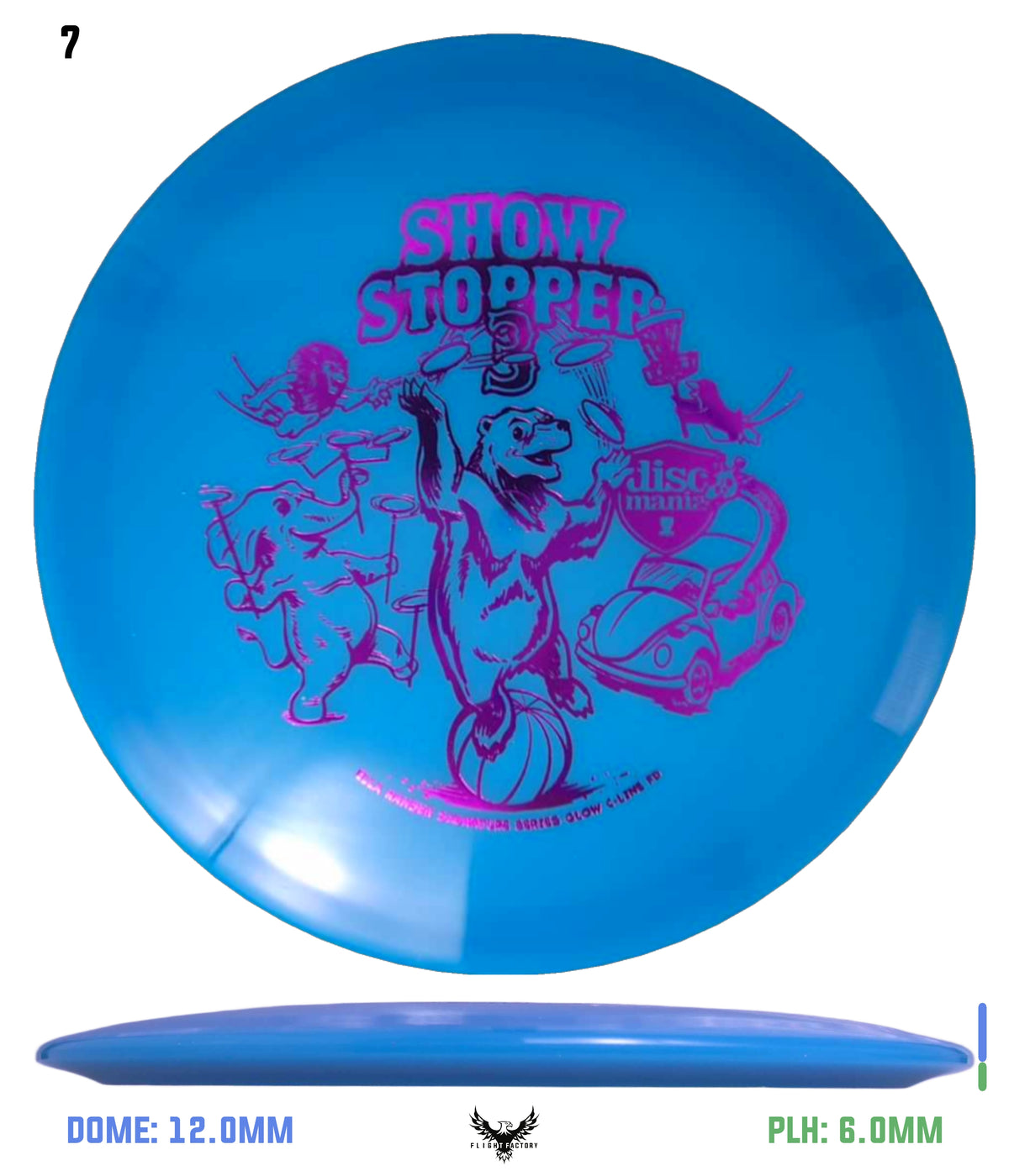 Discmania Show Stopper 3 Ella Hansen Signature Series Glow C-Line FD