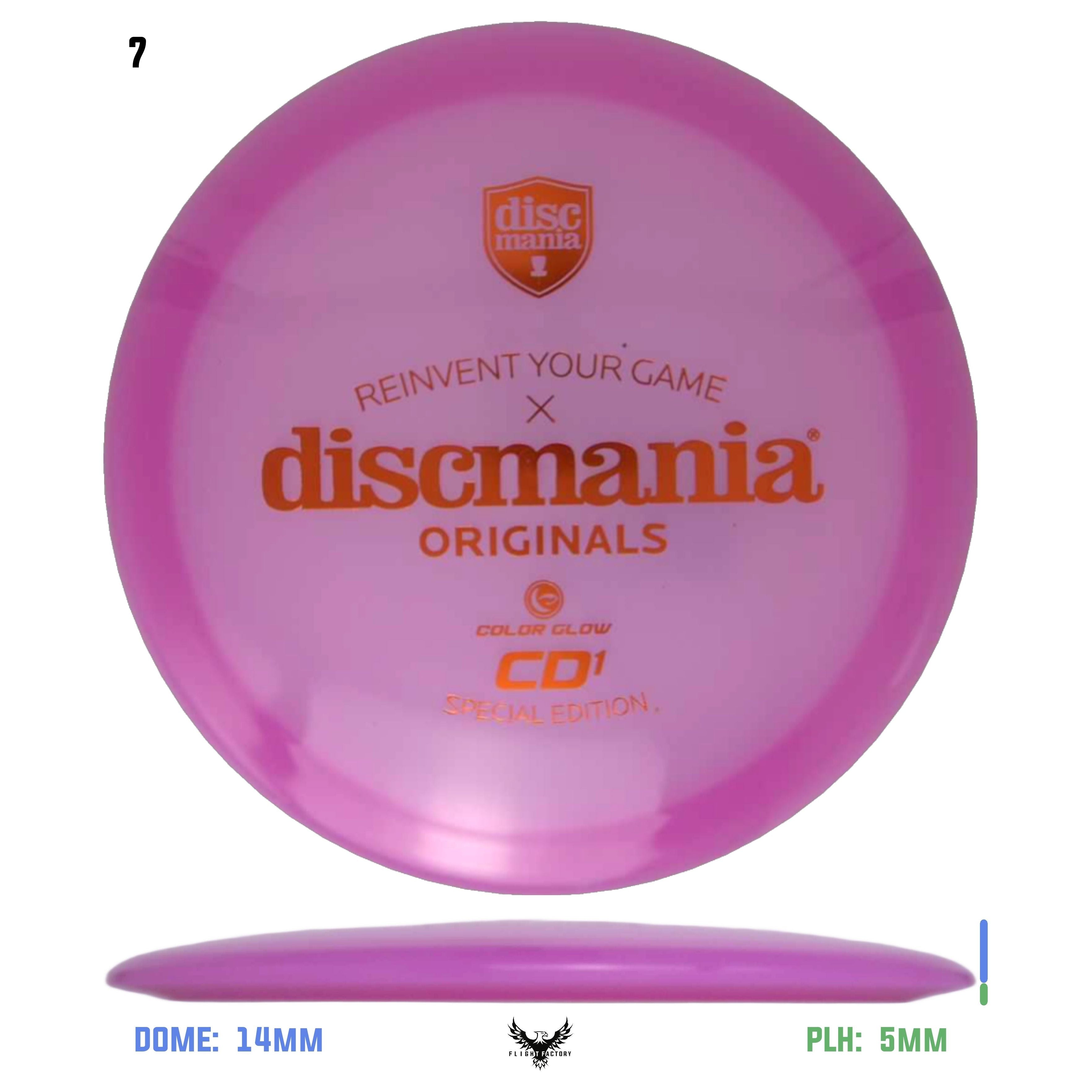 Discmania Color Glow C-Line CD1 - Special Edition - Flight Factory