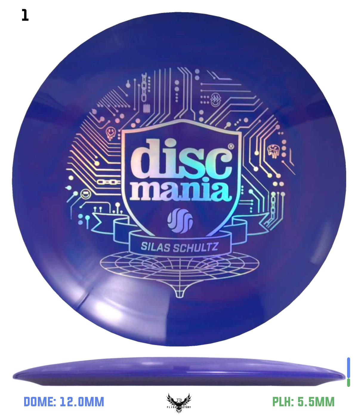 Discmania Silus Schultz Shield Series Swirl S-Line DD1