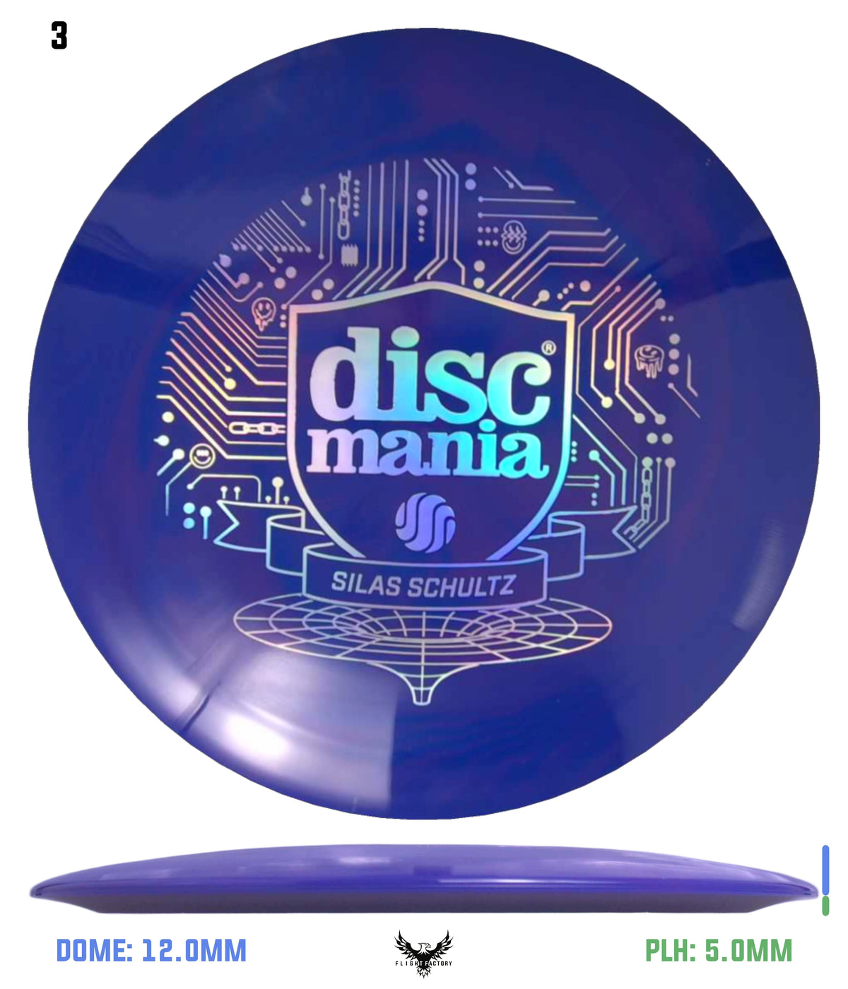 Discmania Silus Schultz Shield Series Swirl S-Line DD1