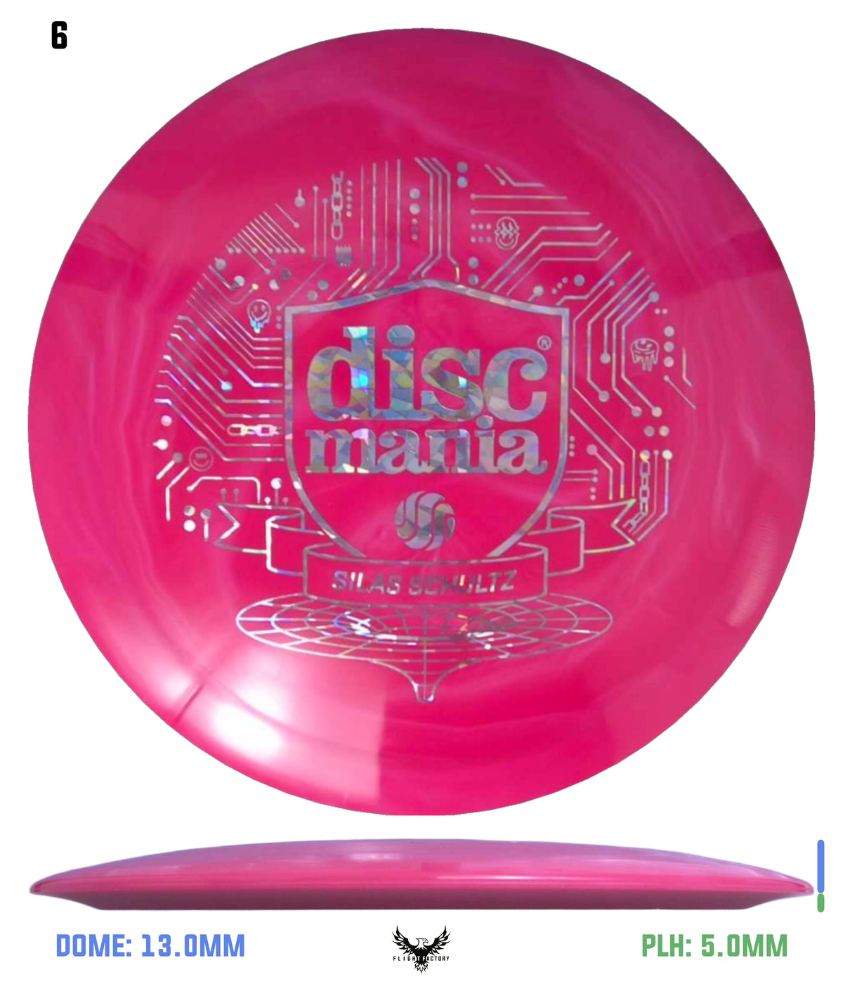 Discmania Silus Schultz Shield Series Swirl S-Line DD1