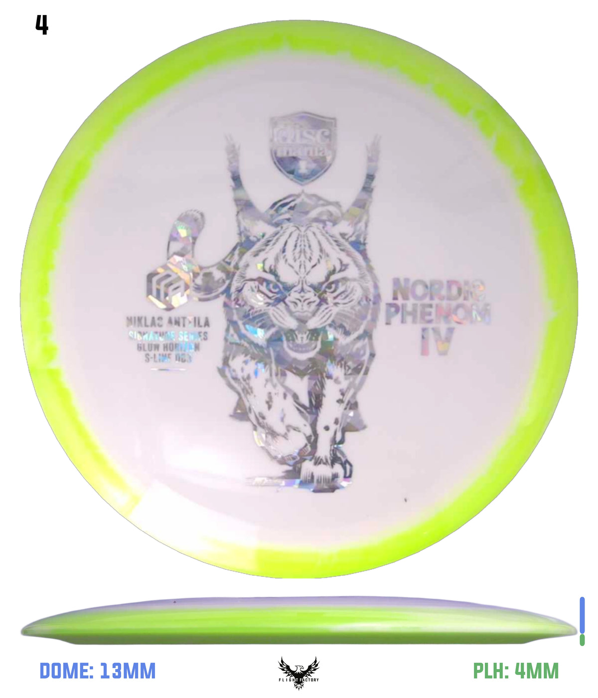 Discmania Nordic Phenom 4 Niklas Anttila Signature Series Glow Horizon S-Line DD3