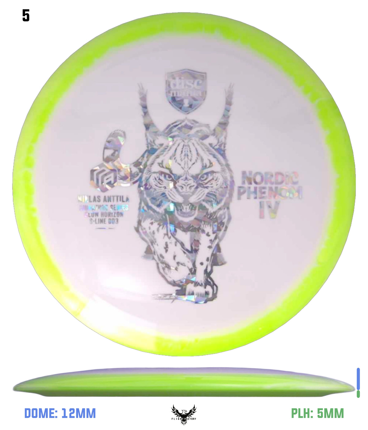 Discmania Nordic Phenom 4 Niklas Anttila Signature Series Glow Horizon S-Line DD3