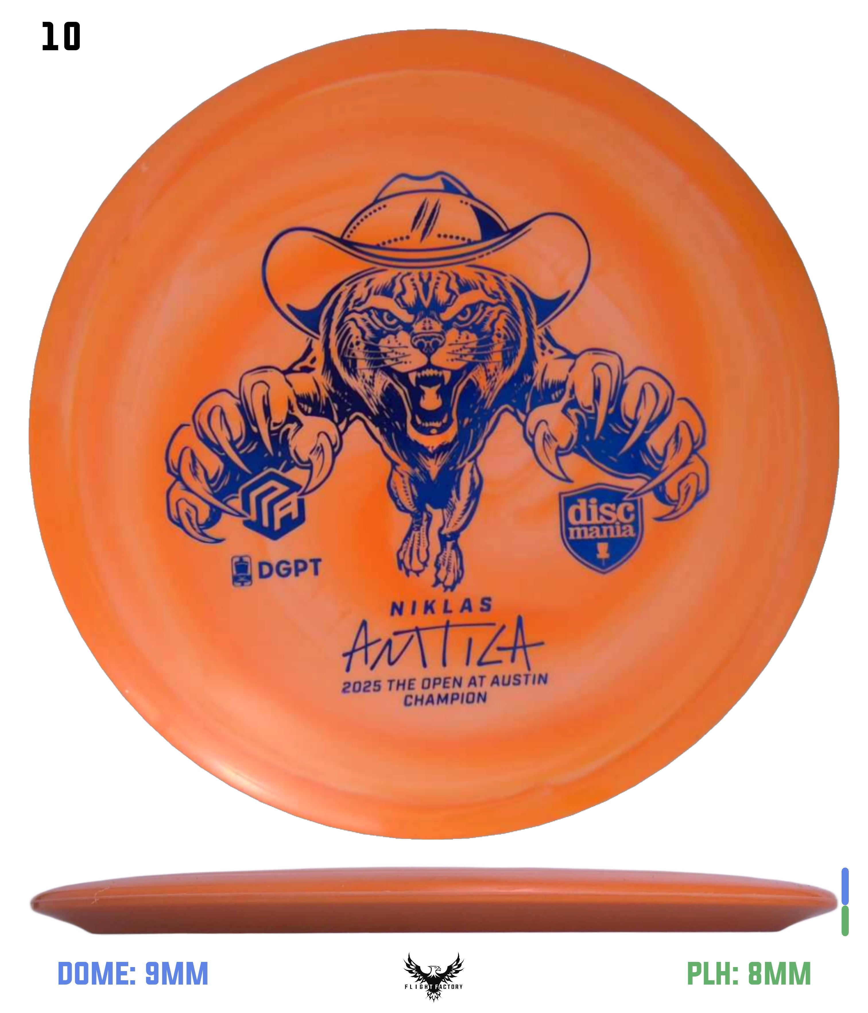 Discmania Flex 2 Swirl D-Line FD - Niklas Anttila Triumph