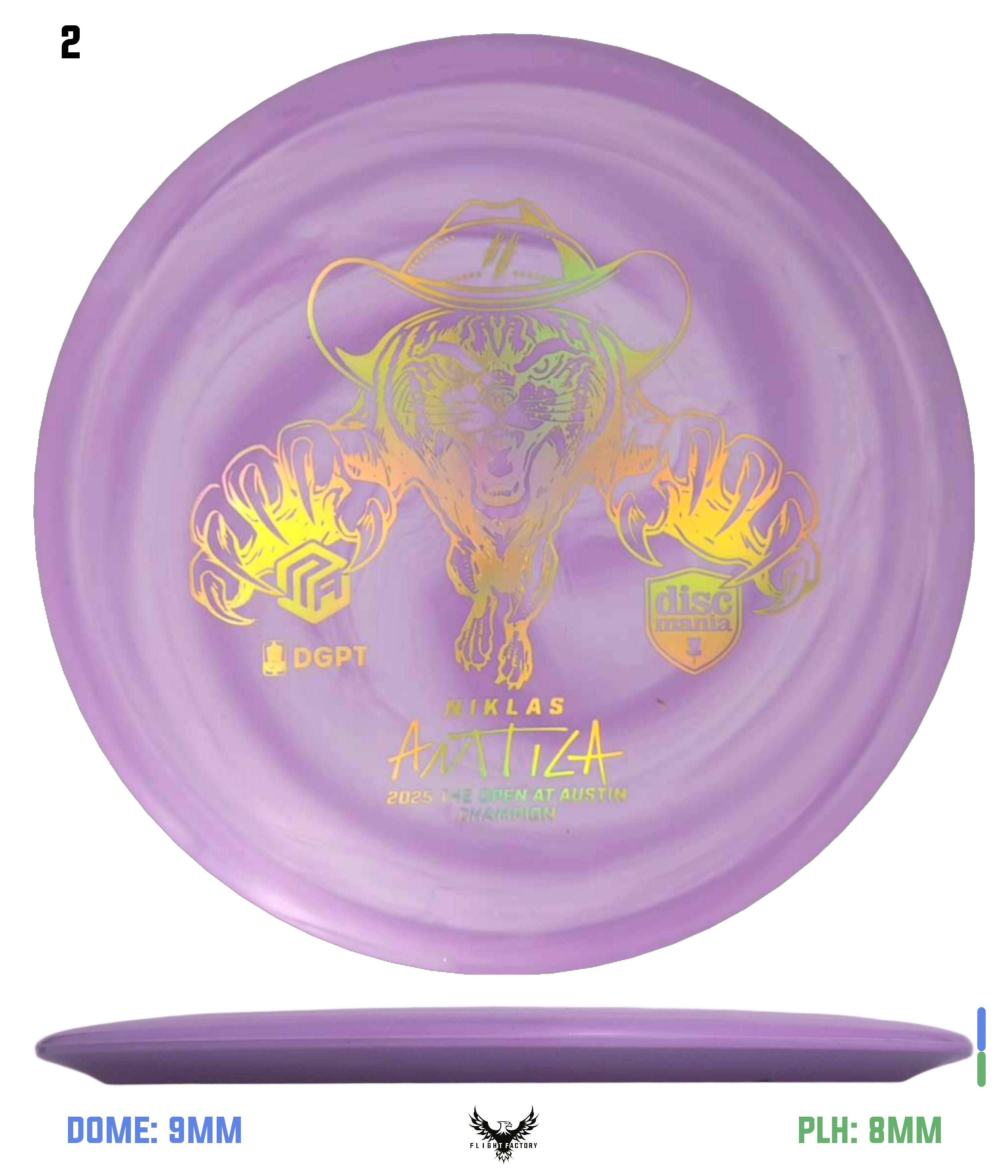 UAEディルハム Niklas Anttila Flex 2 Swirl D-Line FD - Open at Austin