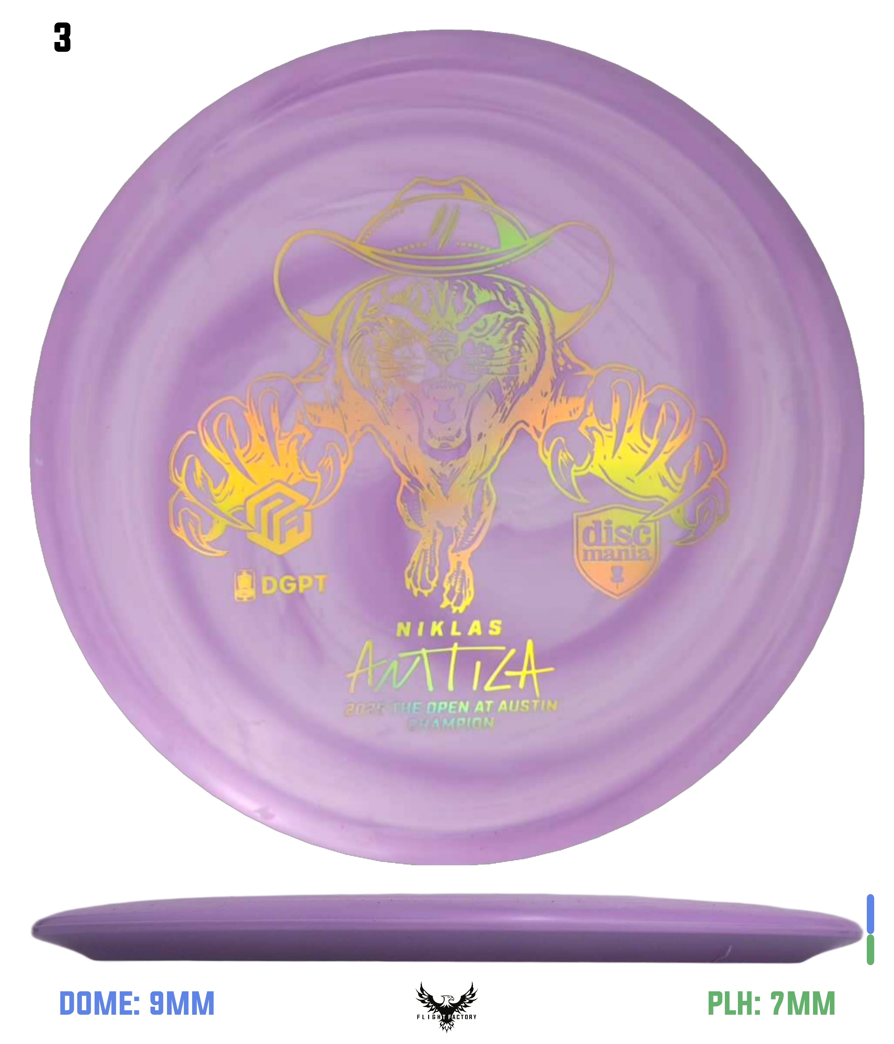 Discmania Flex 2 Swirl D-Line FD - Niklas Anttila Triumph Series