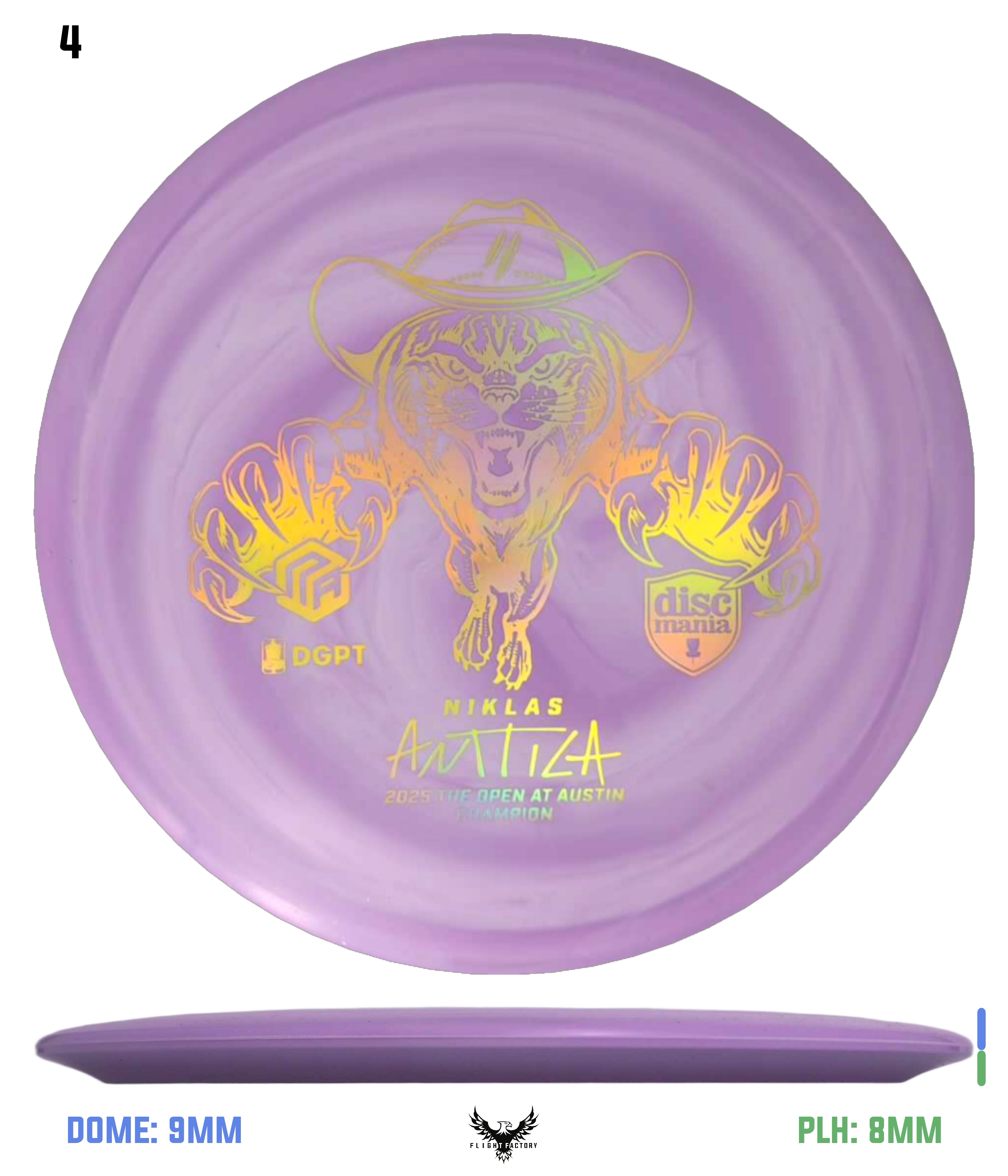 Discmania Flex 2 Swirl D-Line FD - Niklas Anttila Triumph Series