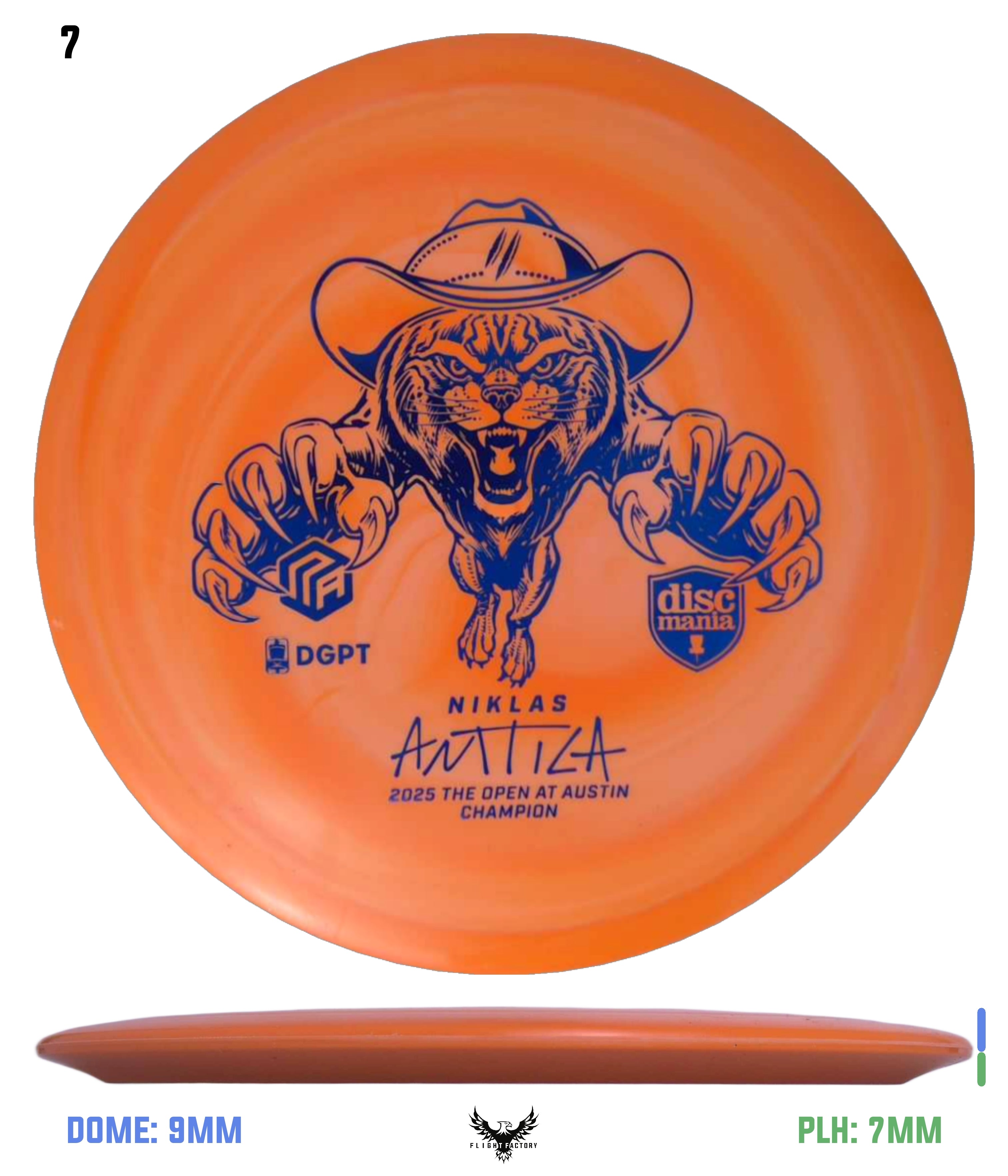Discmania Flex 2 Swirl D-Line FD - Niklas Anttila Triumph Series