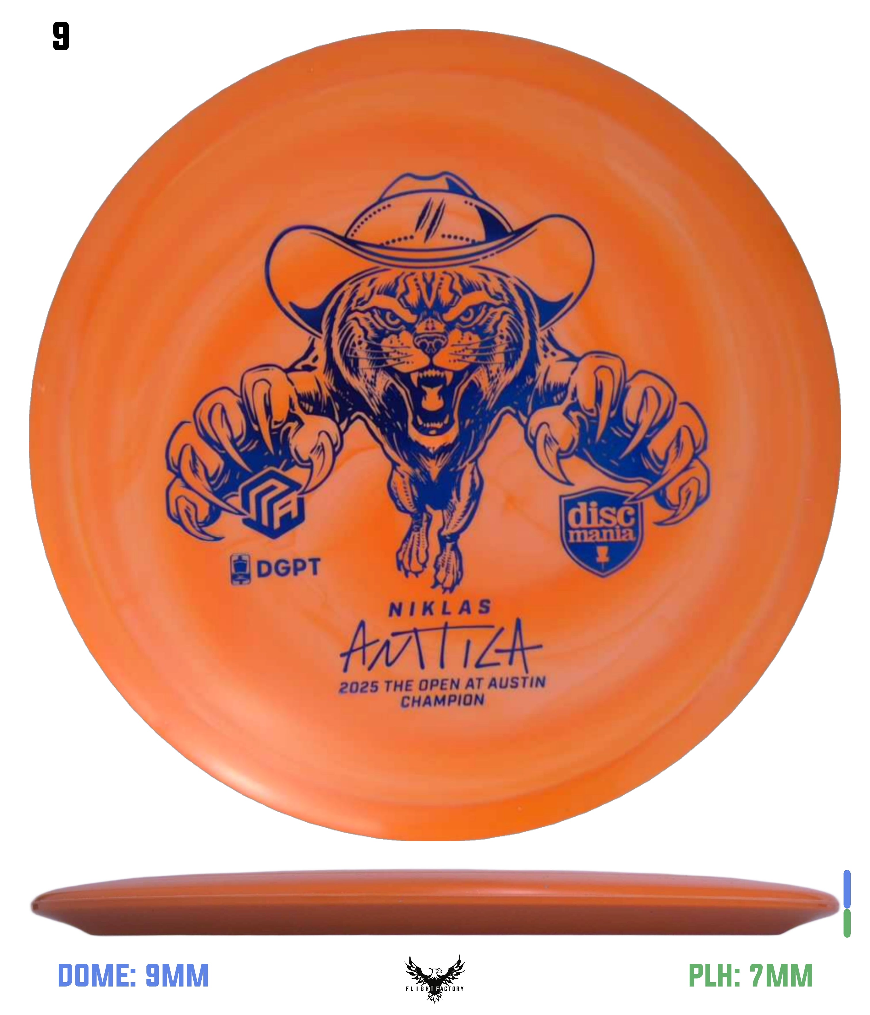 Discmania Flex 2 Swirl D-Line FD - Niklas Anttila Triumph