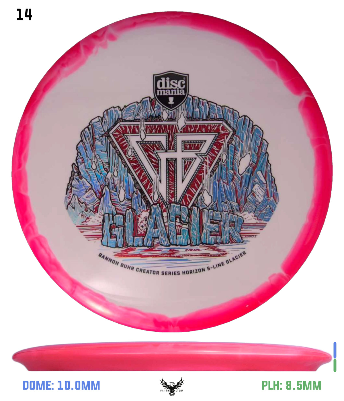 Discmania Gannon Buhr Creator Series Horizon S-Line Glacier