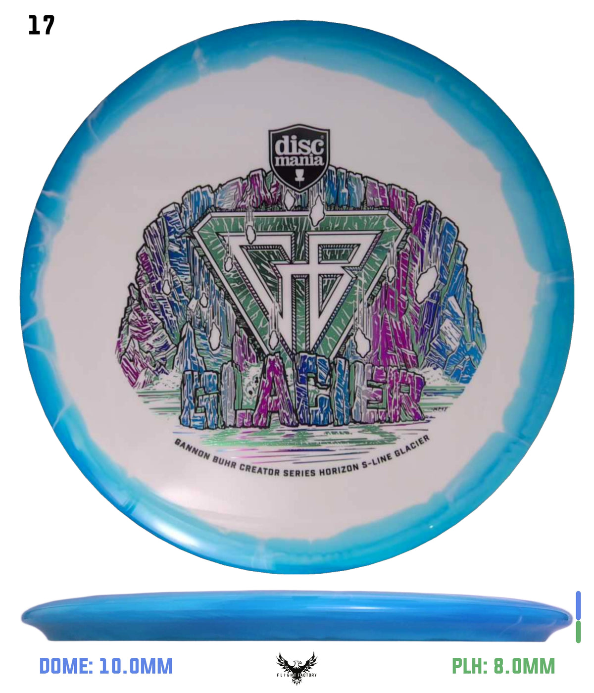 Discmania Gannon Buhr Creator Series Horizon S-Line Glacier