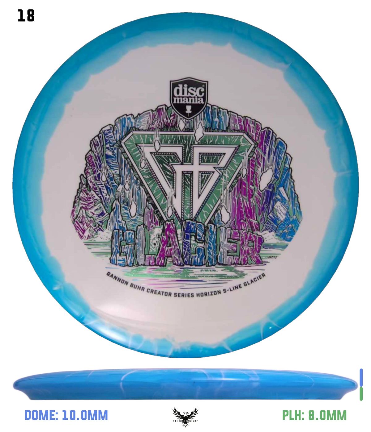 Discmania Gannon Buhr Creator Series Horizon S-Line Glacier