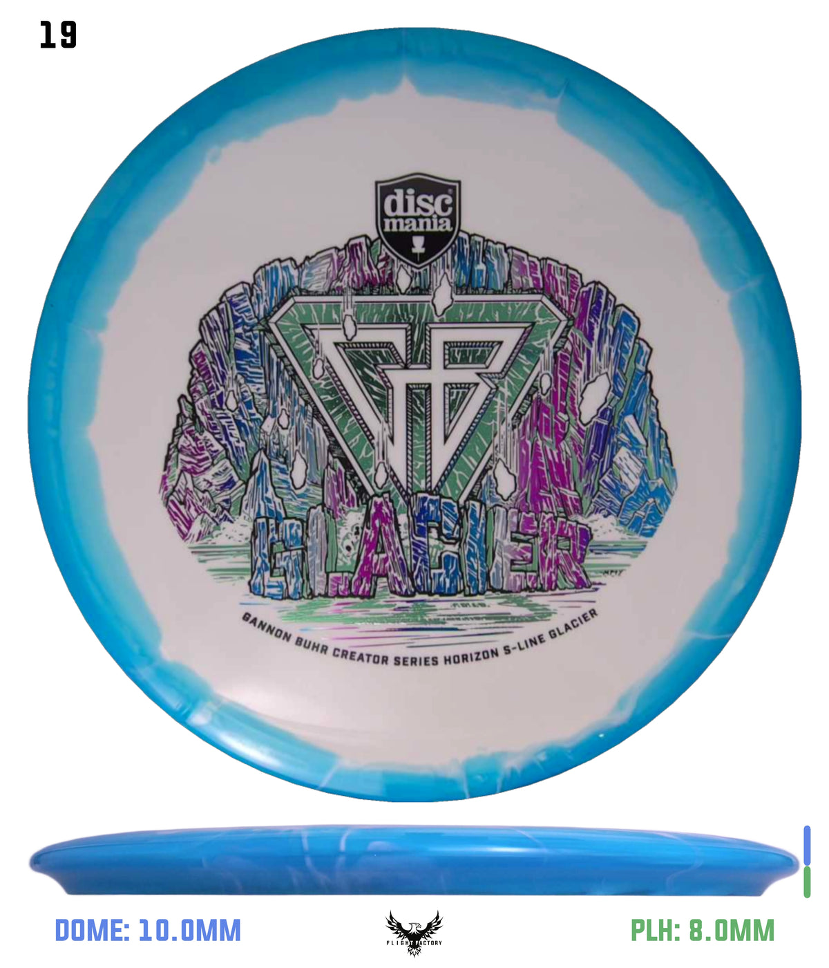 Discmania Gannon Buhr Creator Series Horizon S-Line Glacier