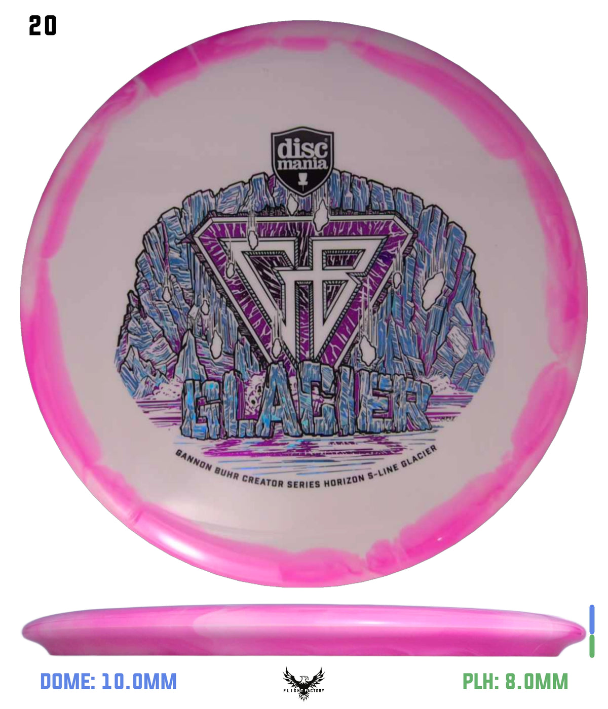 Discmania Gannon Buhr Creator Series Horizon S-Line Glacier