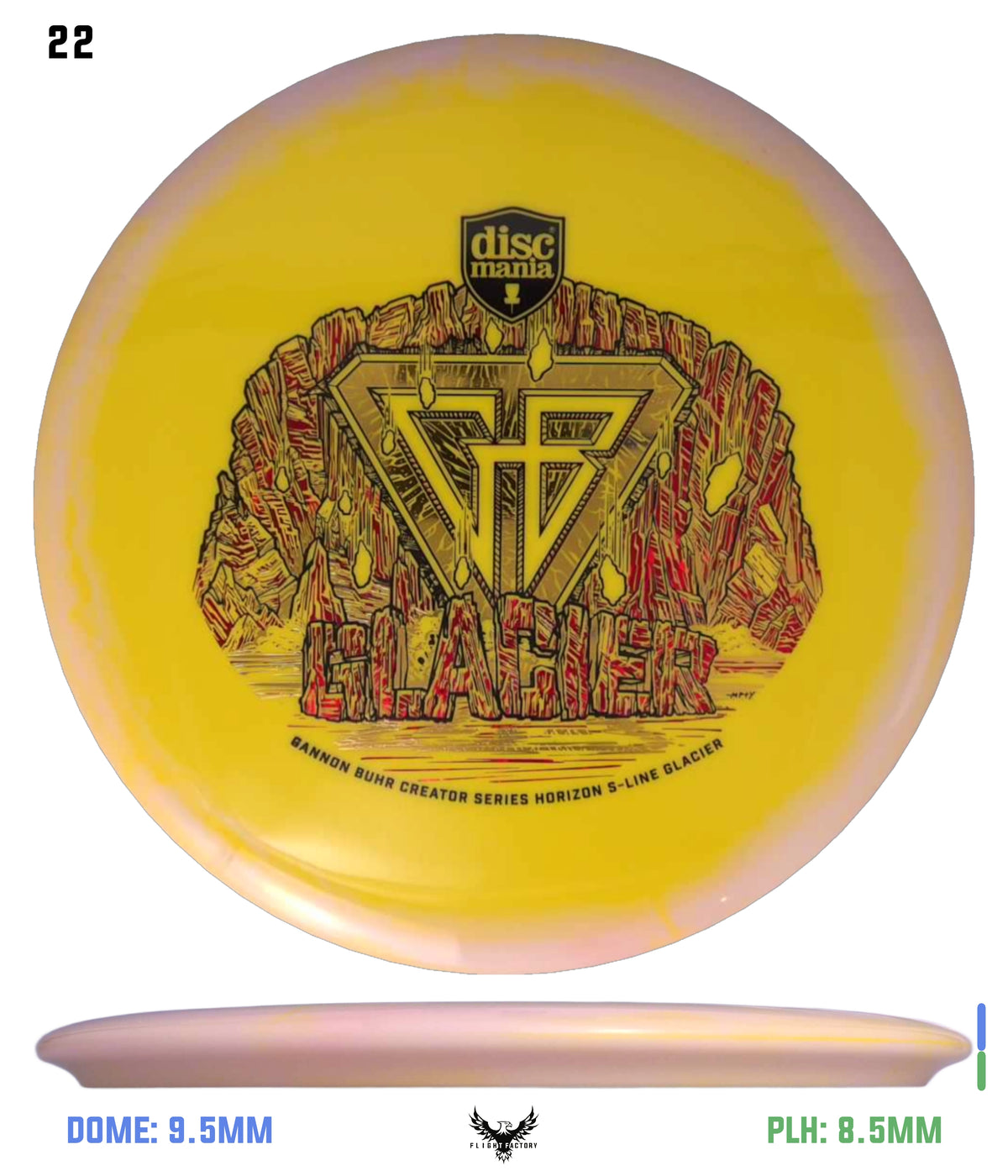 Discmania Gannon Buhr Creator Series Horizon S-Line Glacier