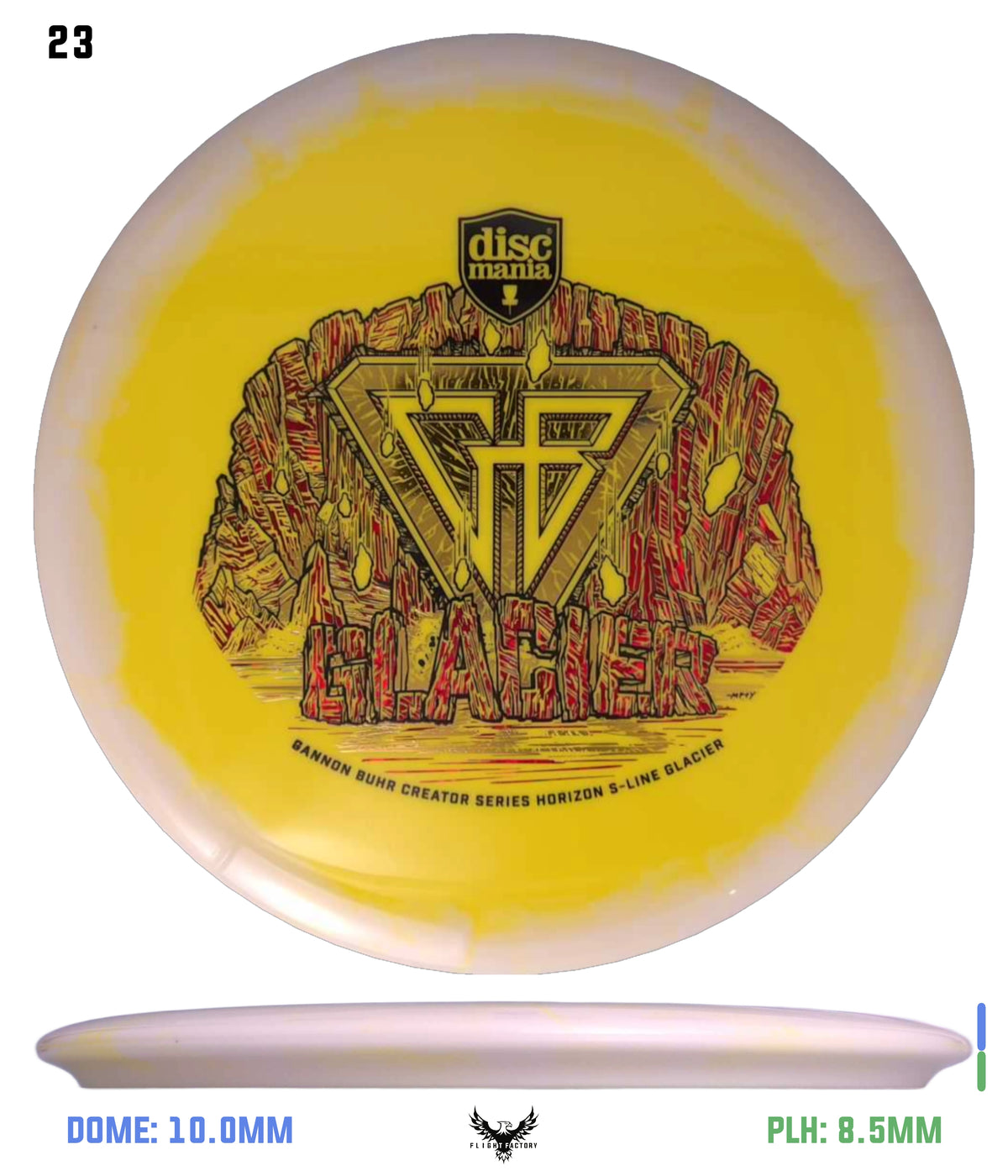 Discmania Gannon Buhr Creator Series Horizon S-Line Glacier