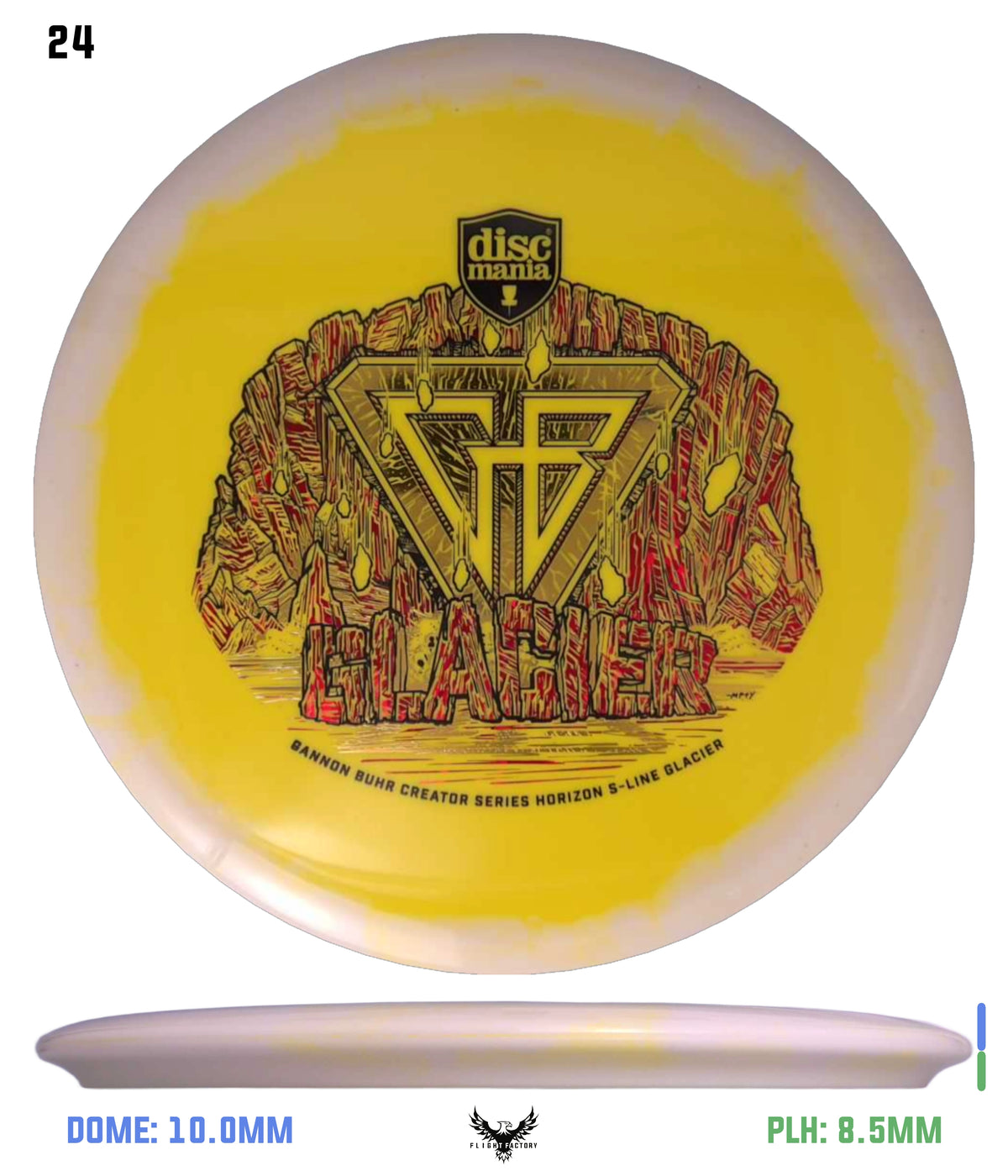 Discmania Gannon Buhr Creator Series Horizon S-Line Glacier